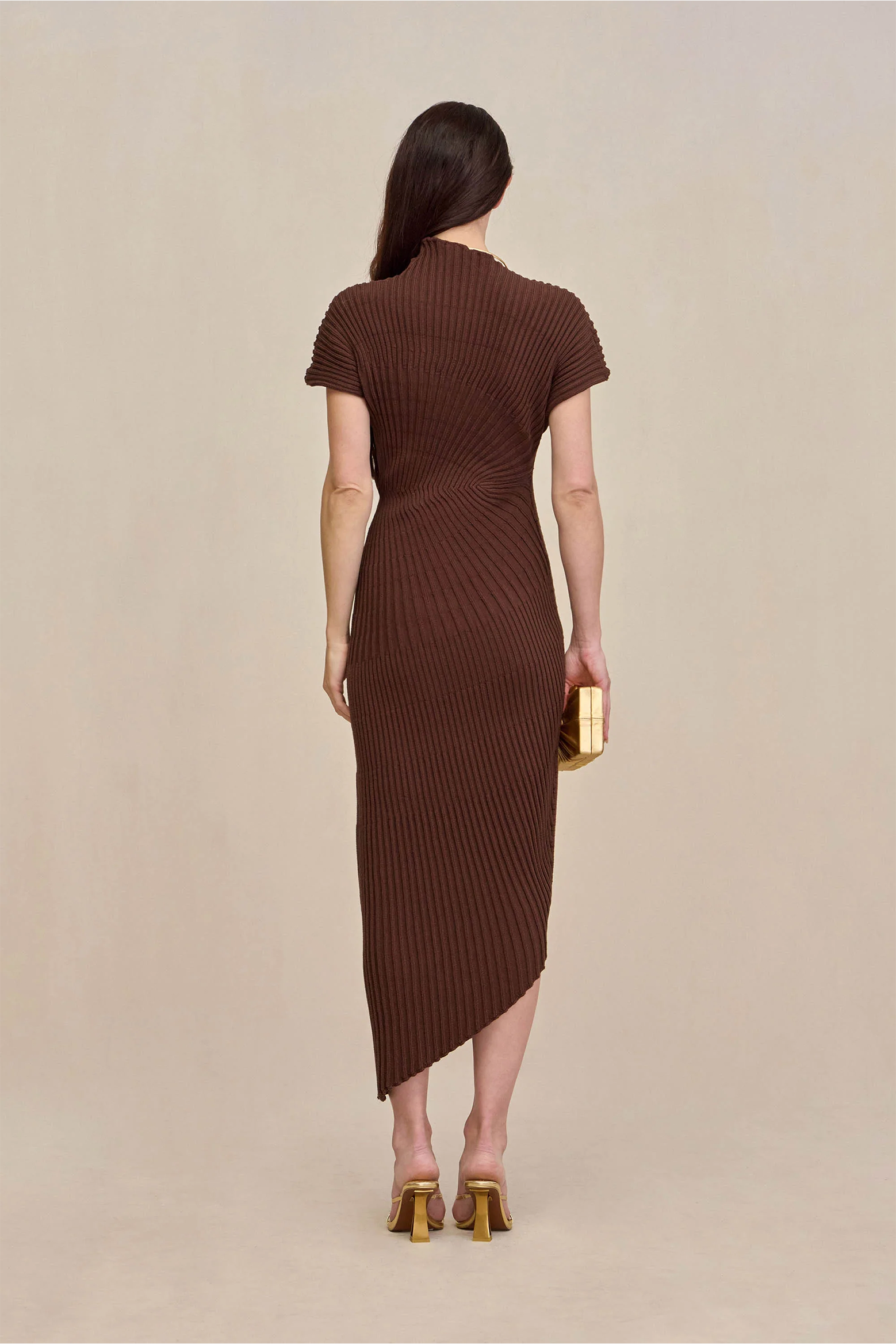 CULT GAIA CHRYSTA KNIT DRESS IN JAVA | THE NEW TREND