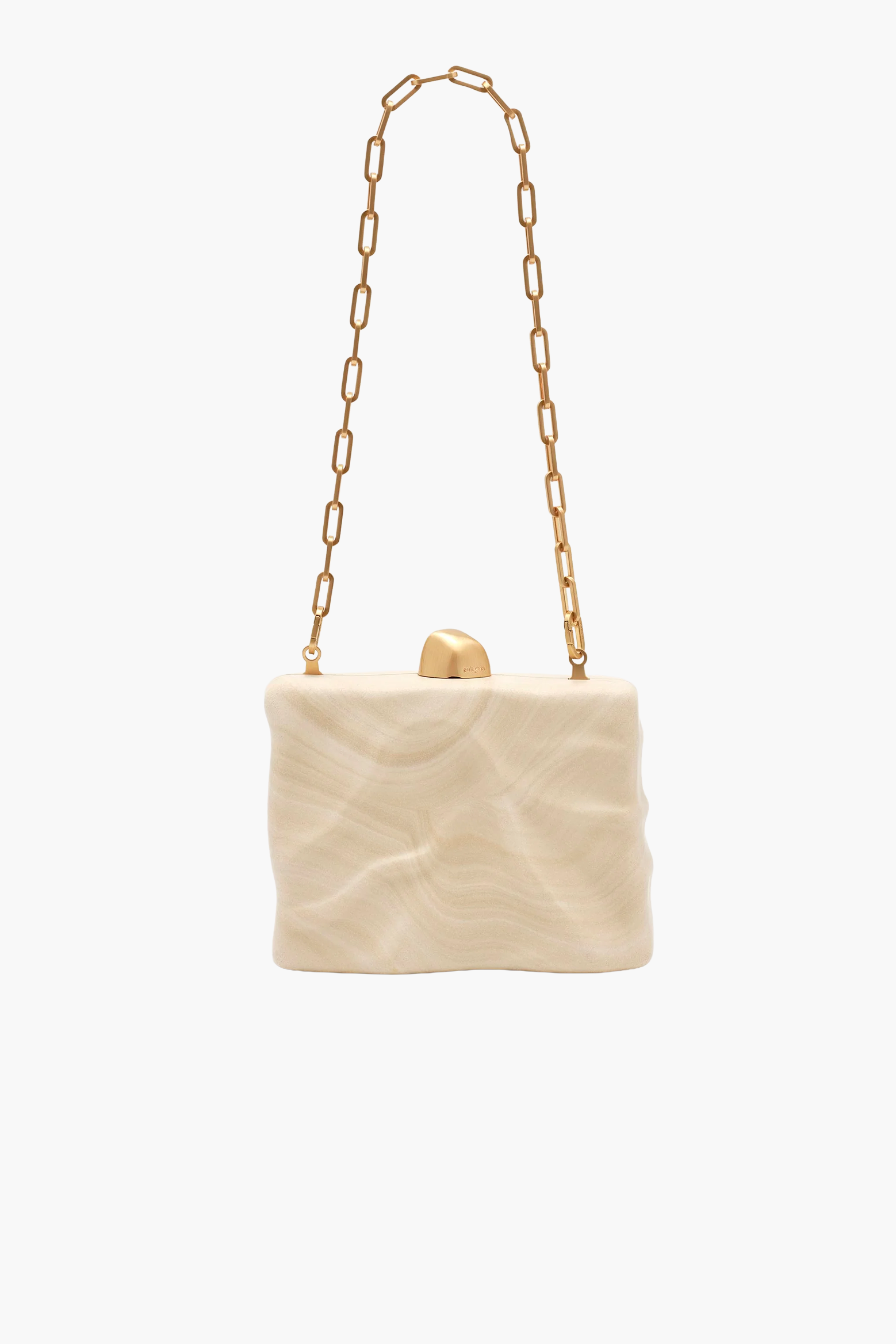 CULT GAIA FLYN CLUTCH IN TAVERTINE | THE NEW TREND