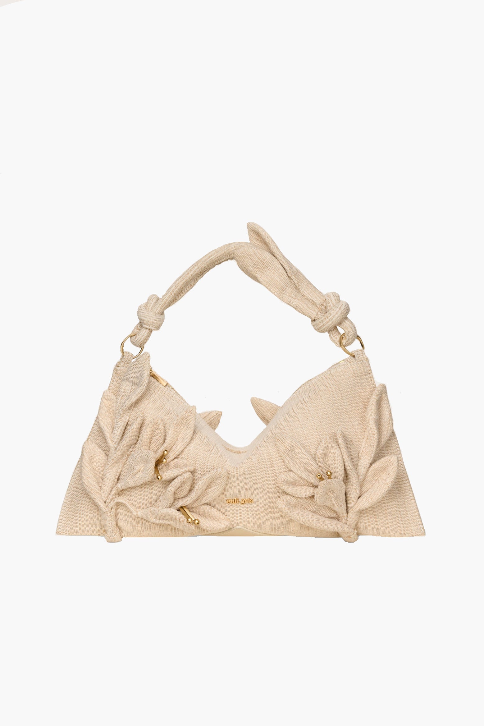 The Cult Gaia Hera Mini Shoulder Bag in Natural available at The New Trend Australia