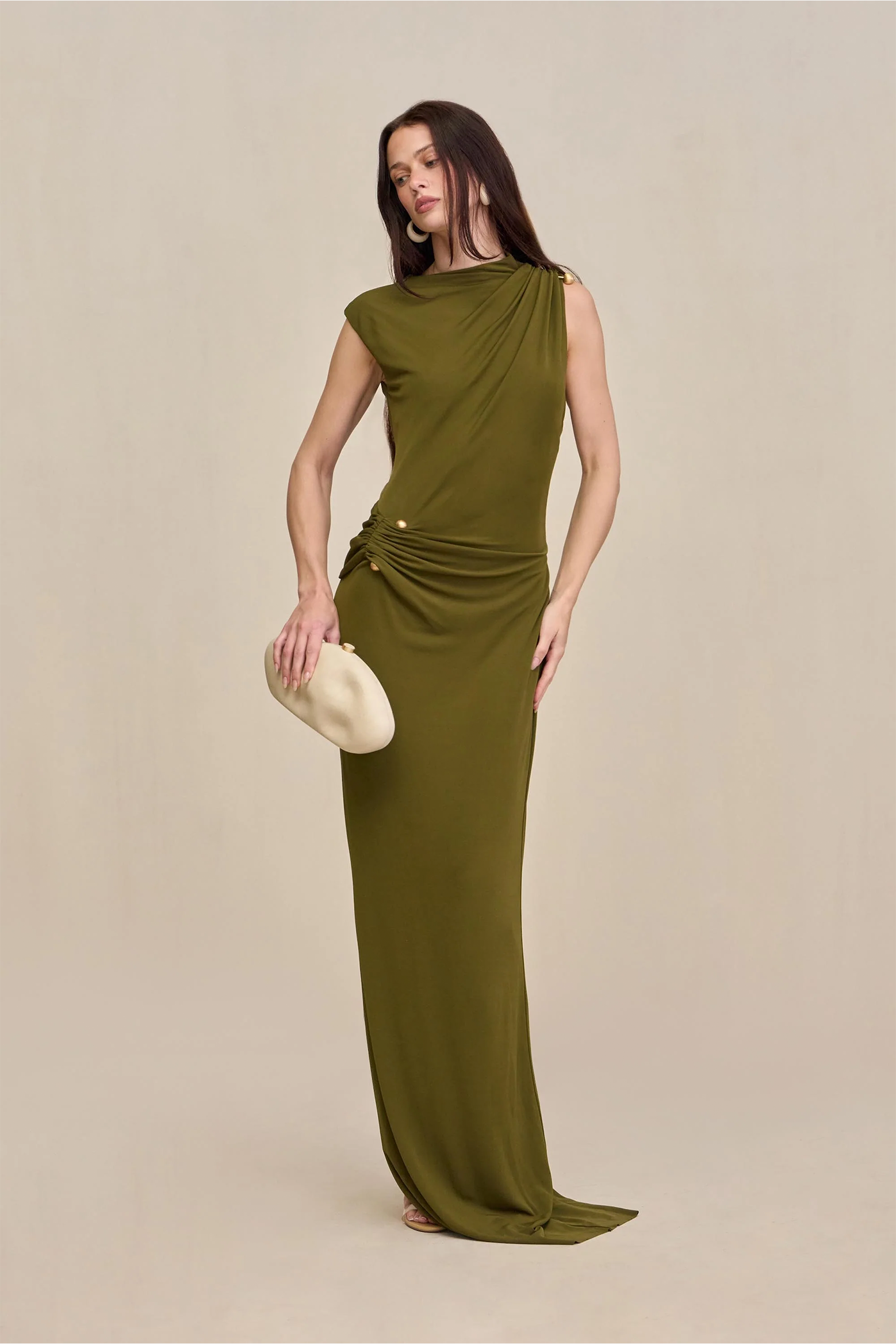 CULT GAIA IZOLA DRESS IN ROSEMARY | THE NEW TREND