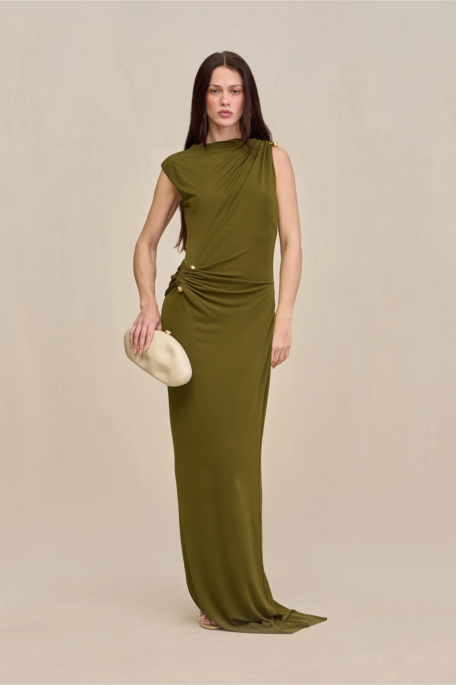 CULT GAIA IZOLA DRESS IN ROSEMARY | THE NEW TREND