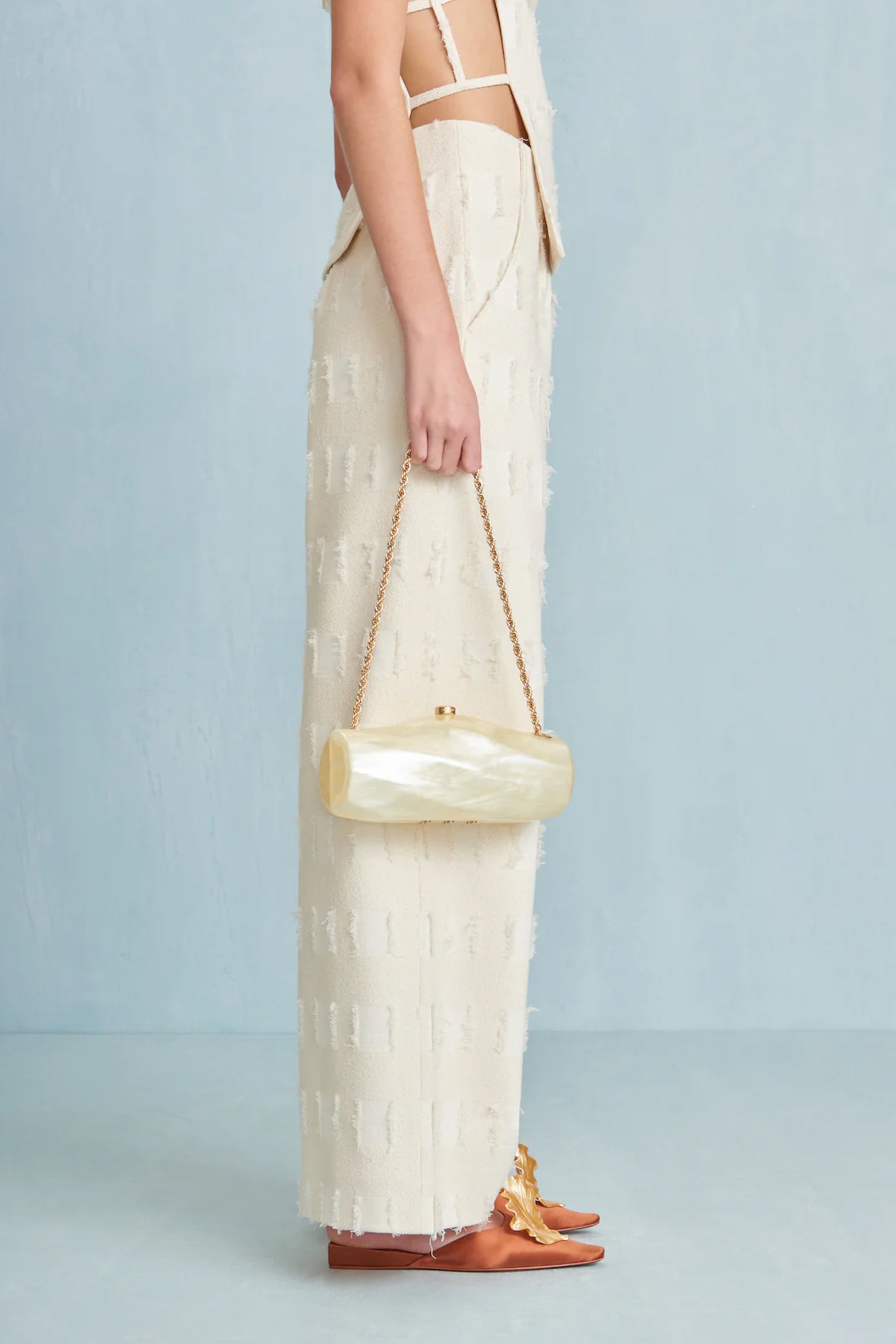 The Cult Gaia Juliet Shoulder in Ivory available at The New Trend Australia