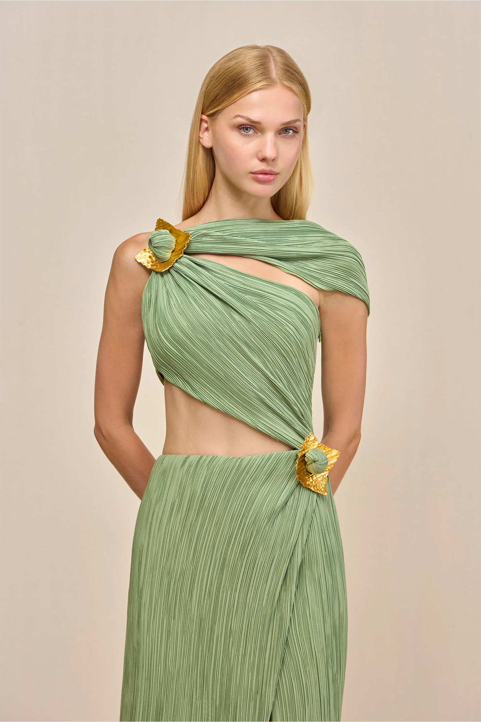 CULT GAIA LOAH DRESS IN MOLDAVITE | THE NEW TREND