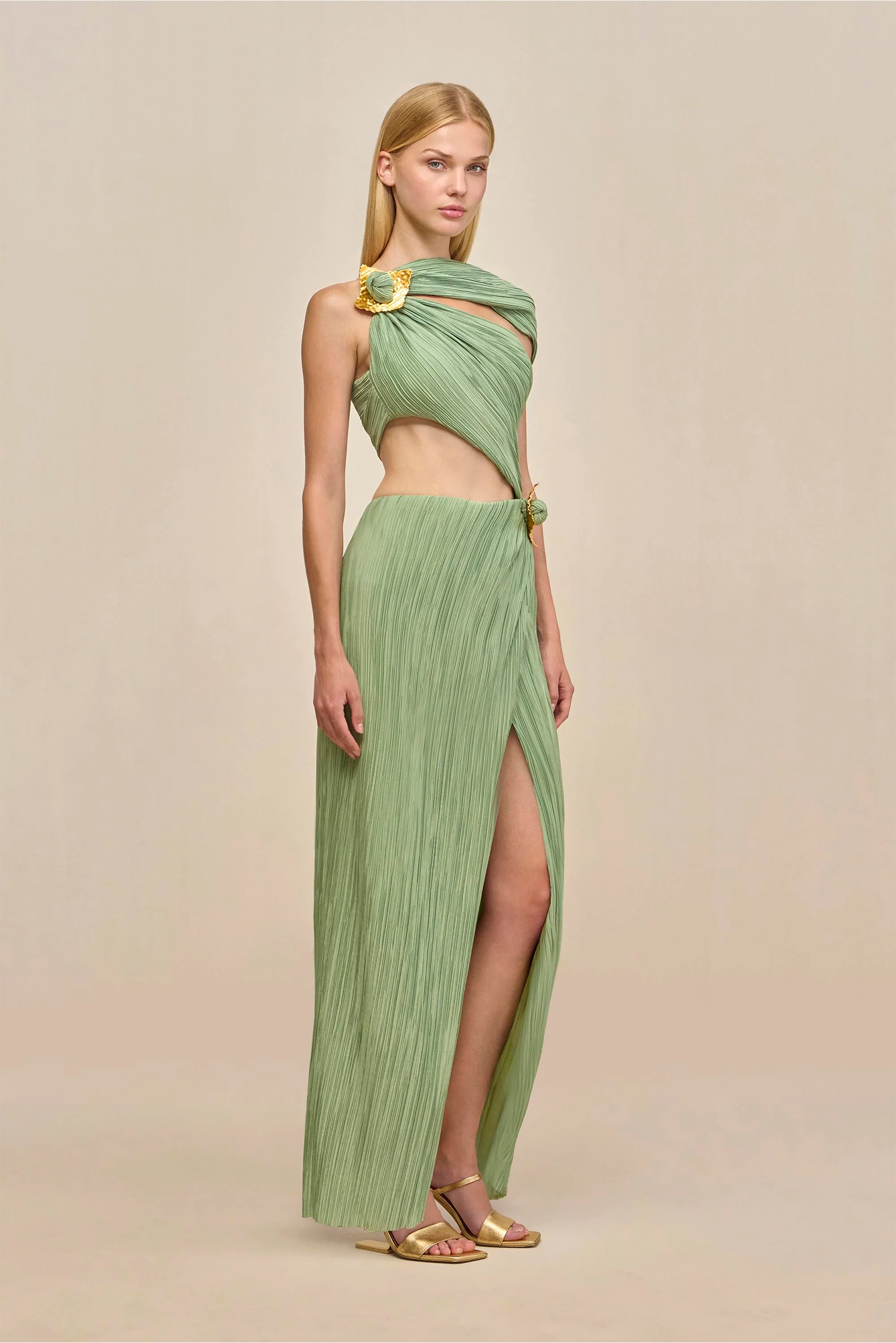 CULT GAIA LOAH DRESS IN MOLDAVITE | THE NEW TREND