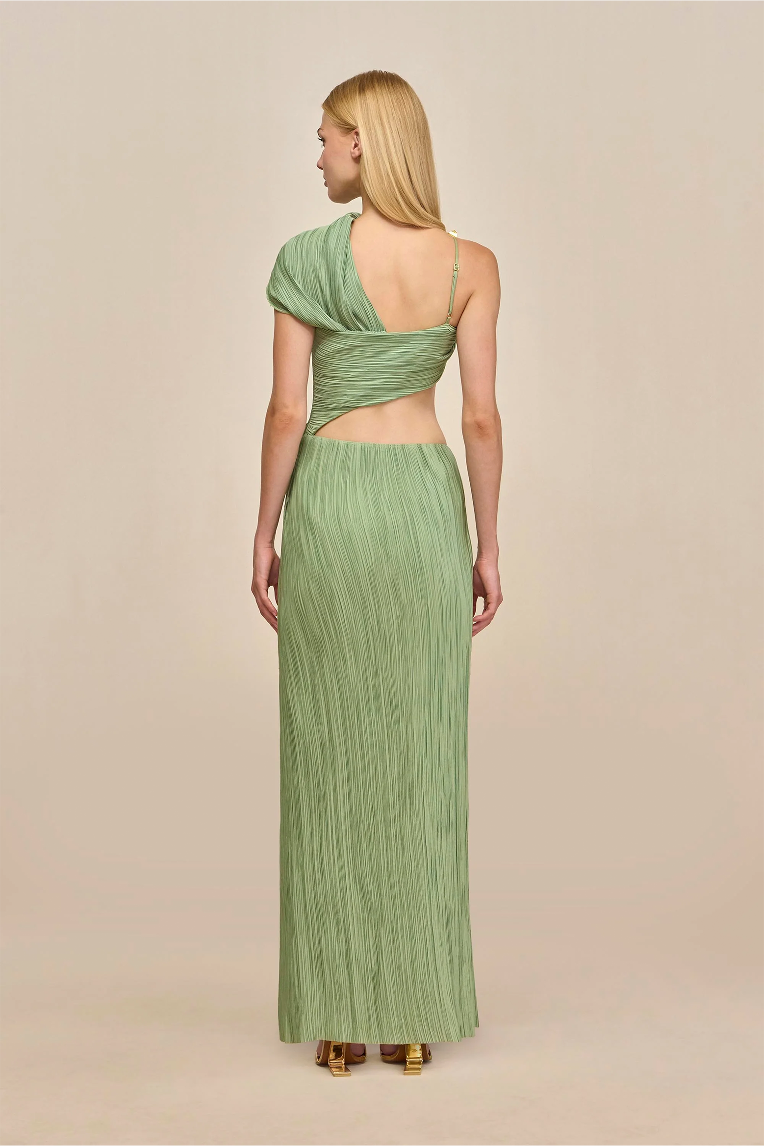 CULT GAIA LOAH DRESS IN MOLDAVITE | THE NEW TREND