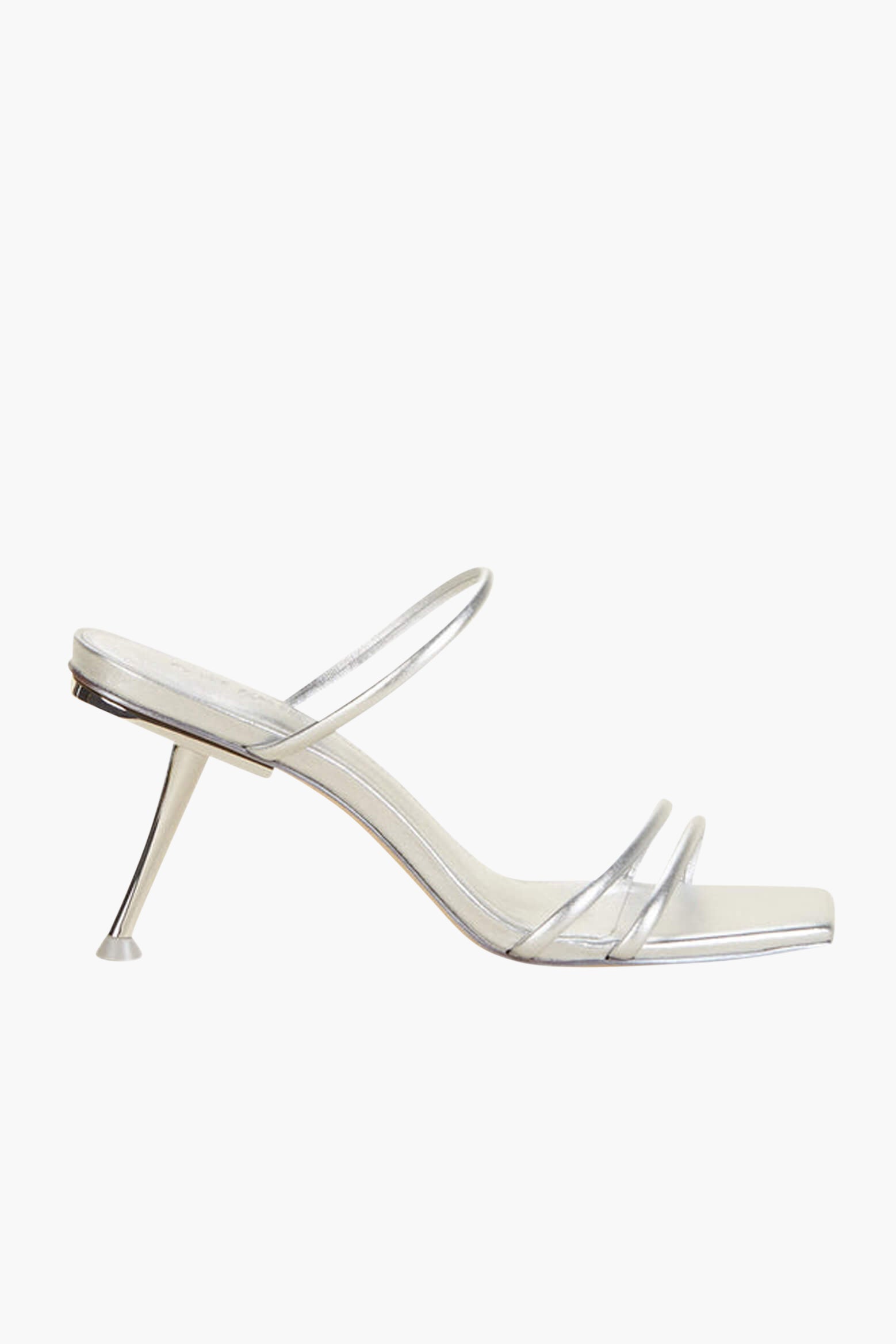 Cult Gaia Lydia Sandal in Silver available at TNT The New Trend Australia.