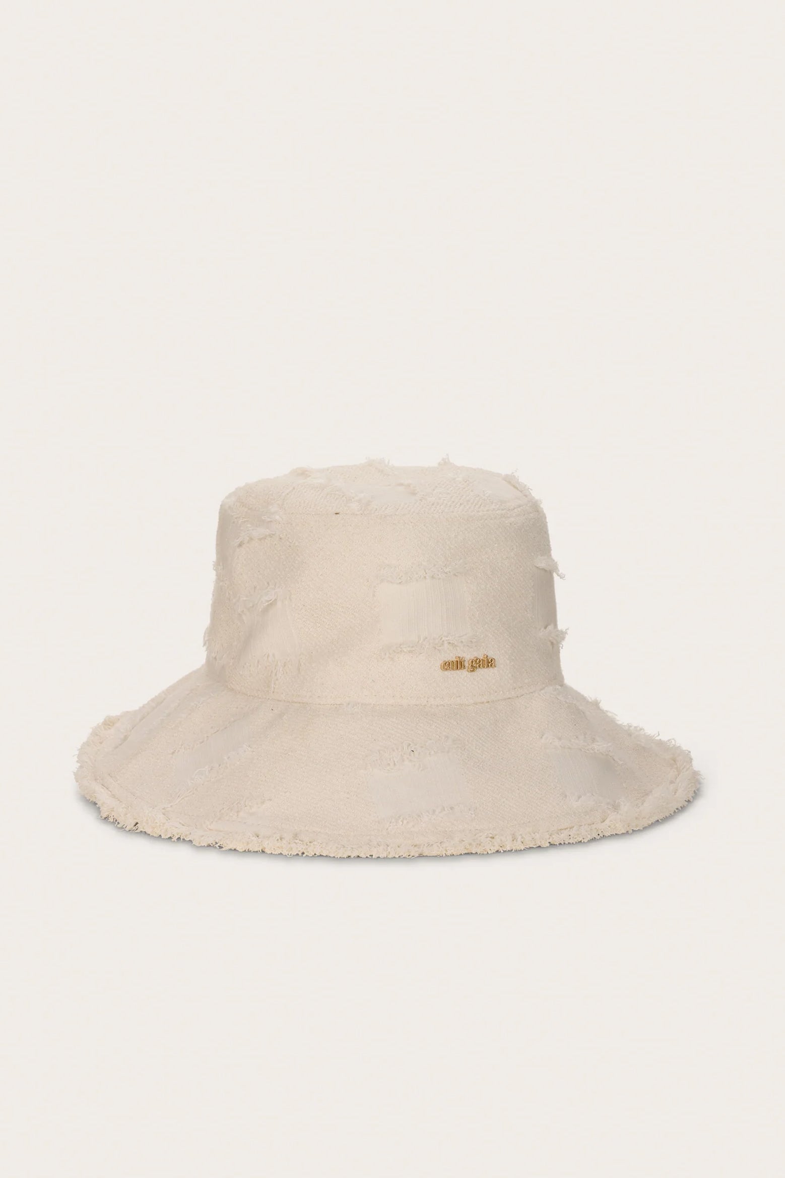 The Cult Gaia Maddie Hat in Off White available at The New Trend Australia