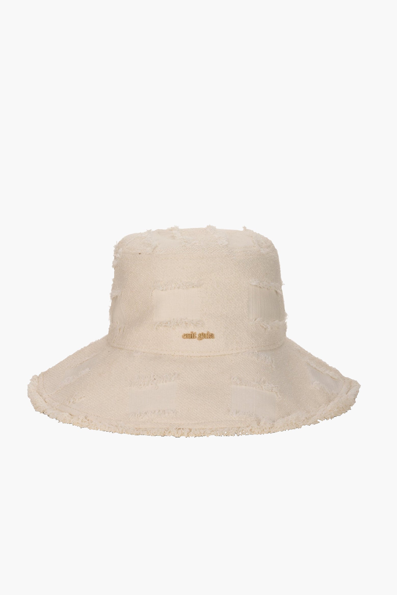 The Cult Gaia Maddie Hat in Off White available at The New Trend Australia