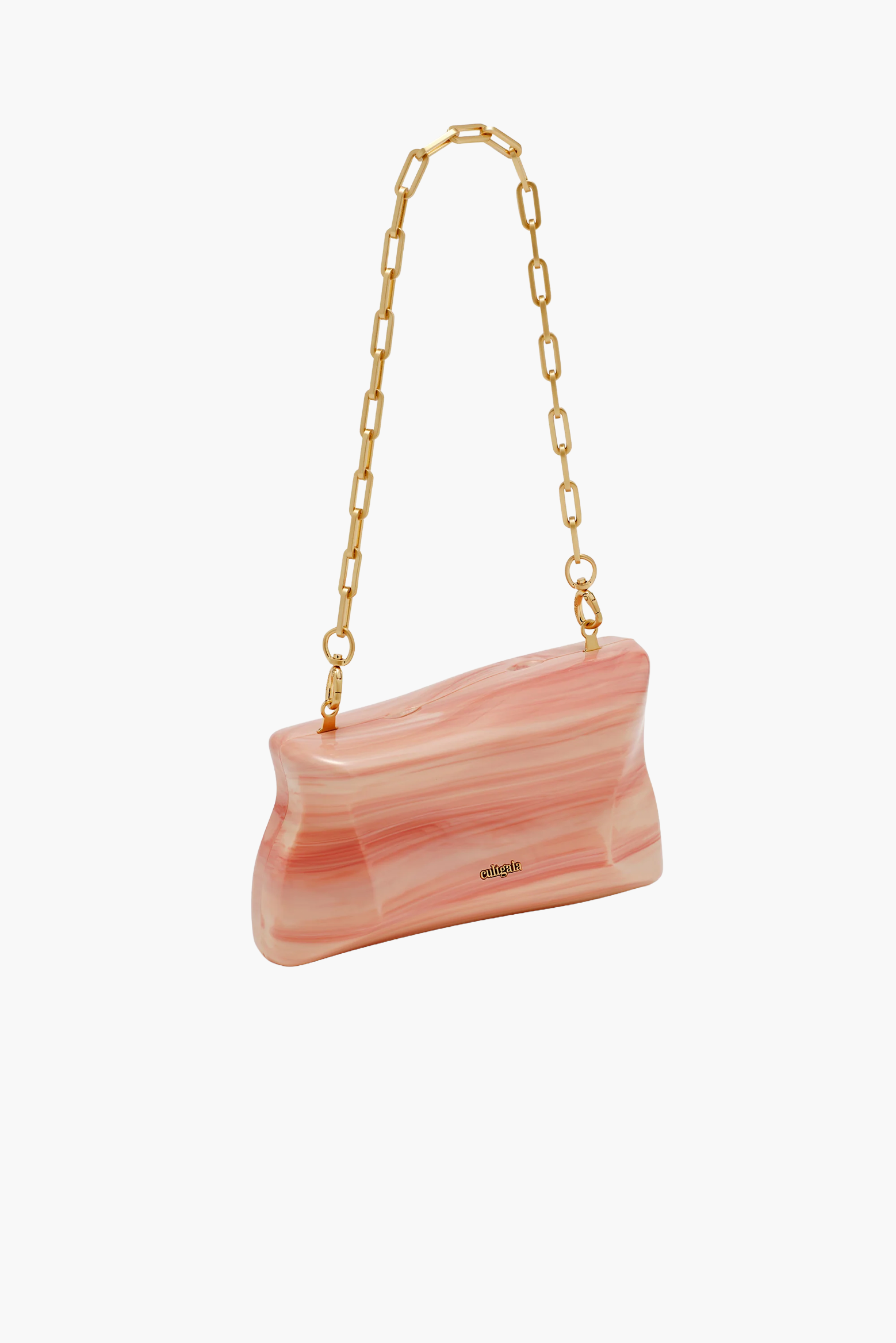 CULT GAIA MALAYA CLUTCH IN ROSE WATER | THE NEW TREND