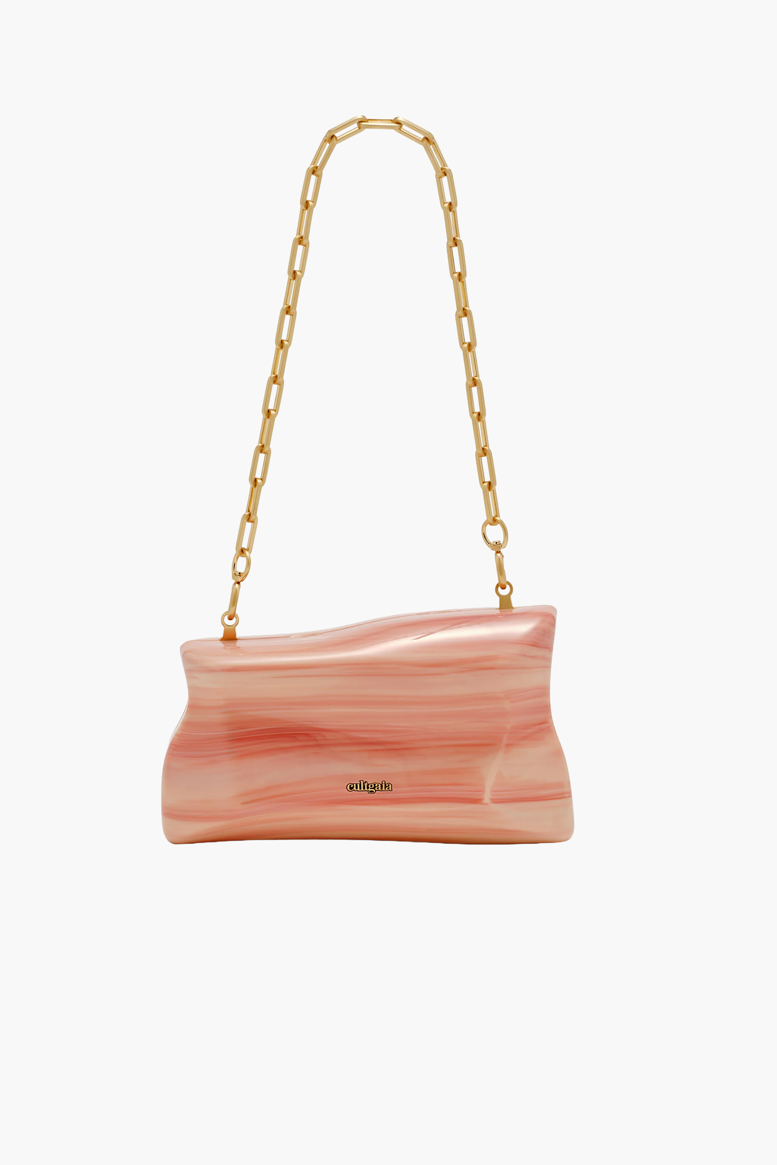 CULT GAIA MALAYA CLUTCH IN ROSE WATER | THE NEW TREND