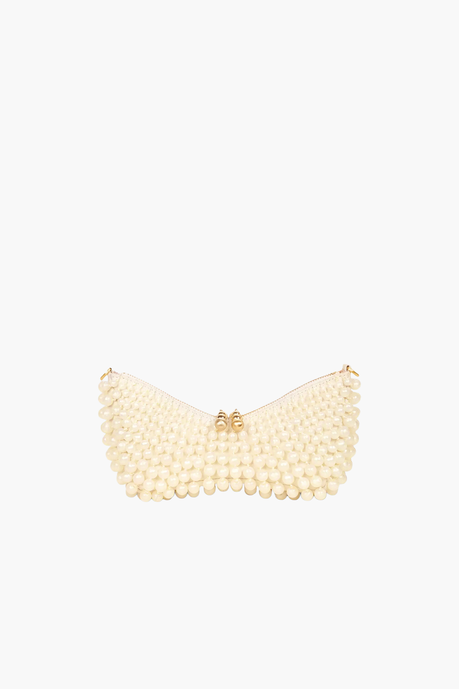 CULT GAIA MERCIER CLUTCH IN IVORY | THE NEW TREND