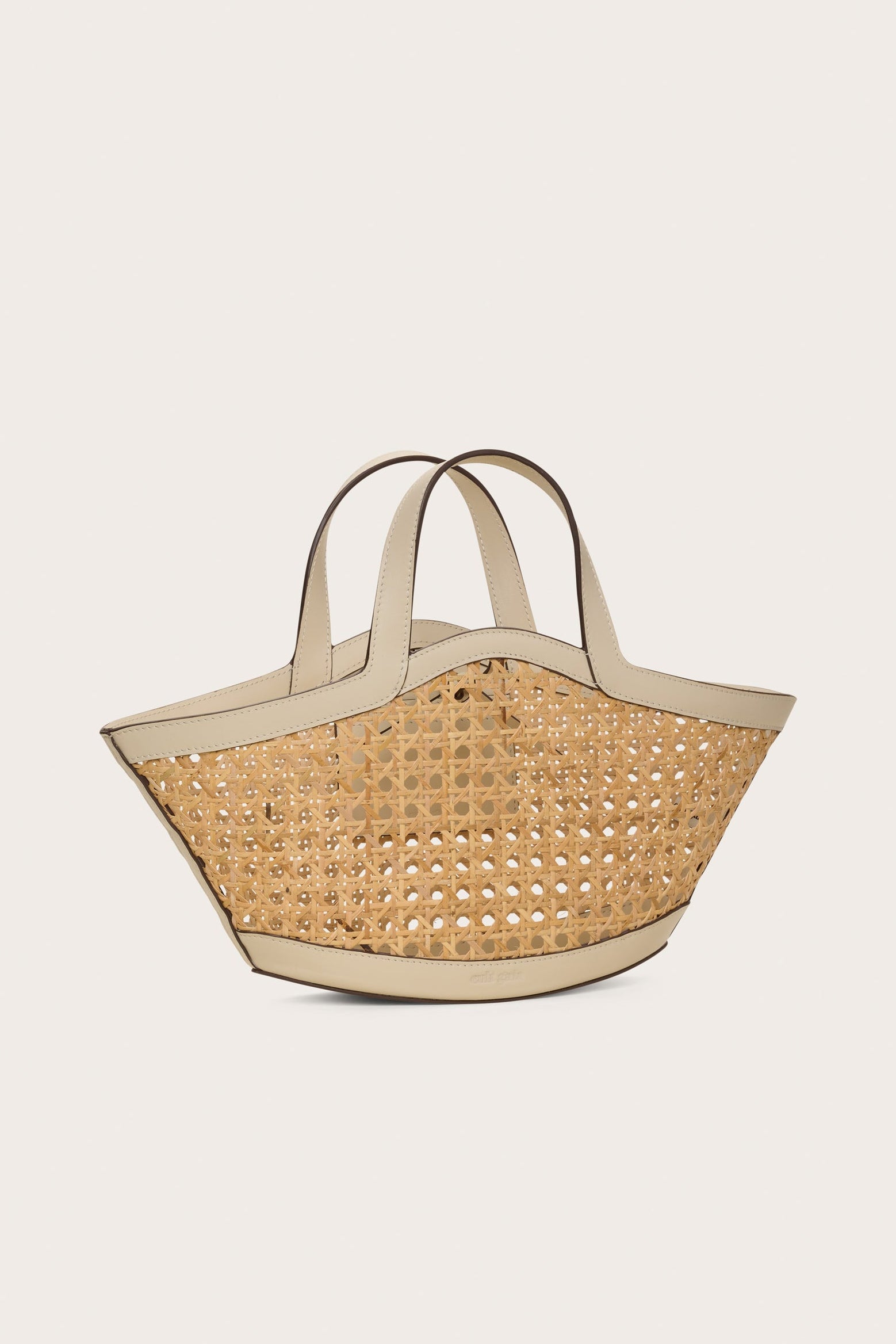 The Cult Gaia Mini Yara Tote in Natural available at The New Trend Australia