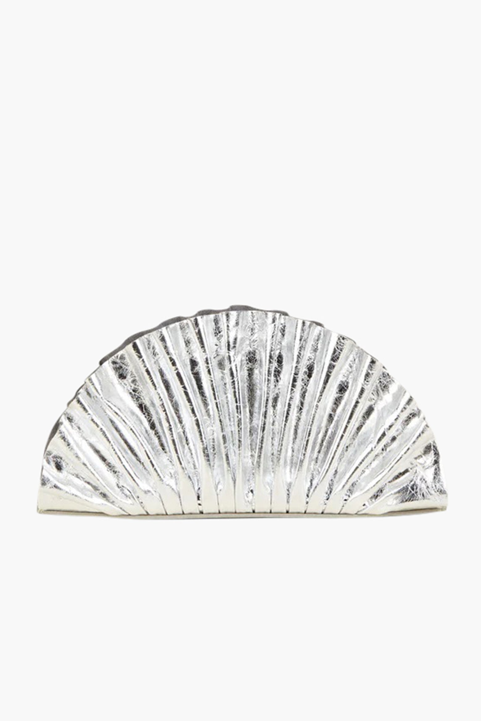 Cult Gaia Nala Mini Clutch in Silver available at The New Trend Australia.