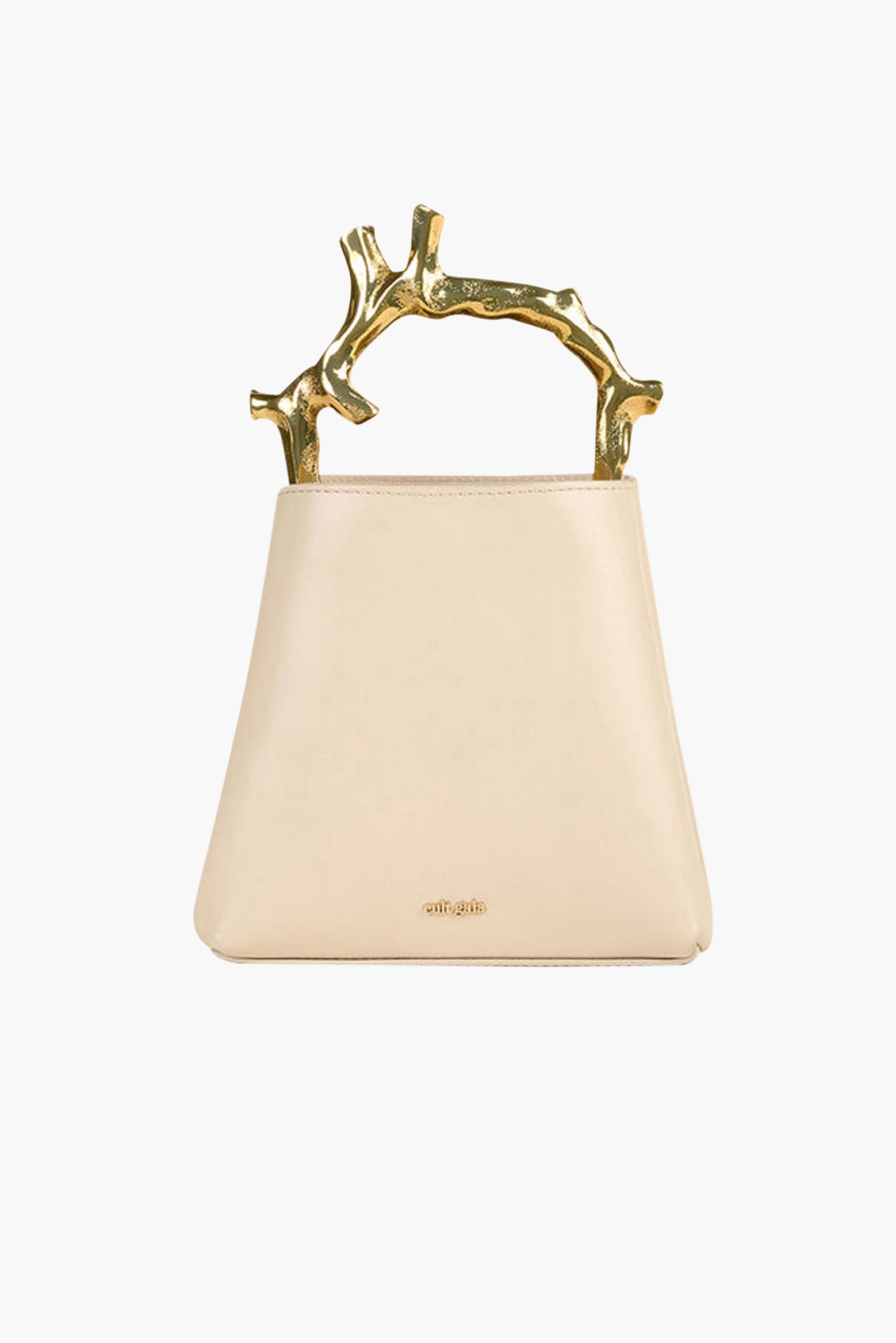 CULT GAIA Noemi Top Handle in Off-White | The New Trend