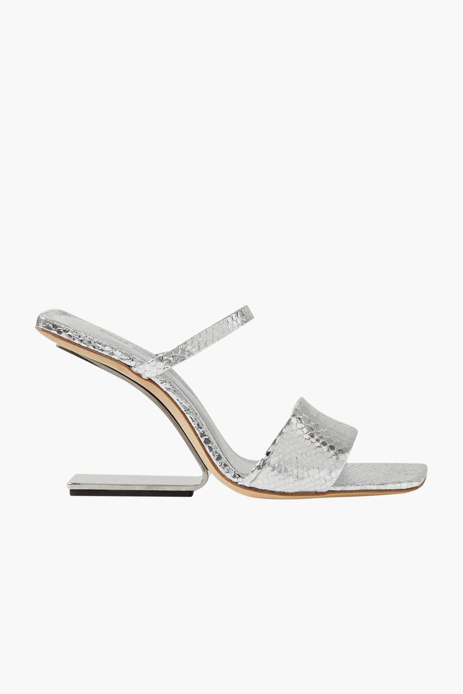 Cult Gaia Rene Sandal in Silver available at TNT The New Trend Australia.