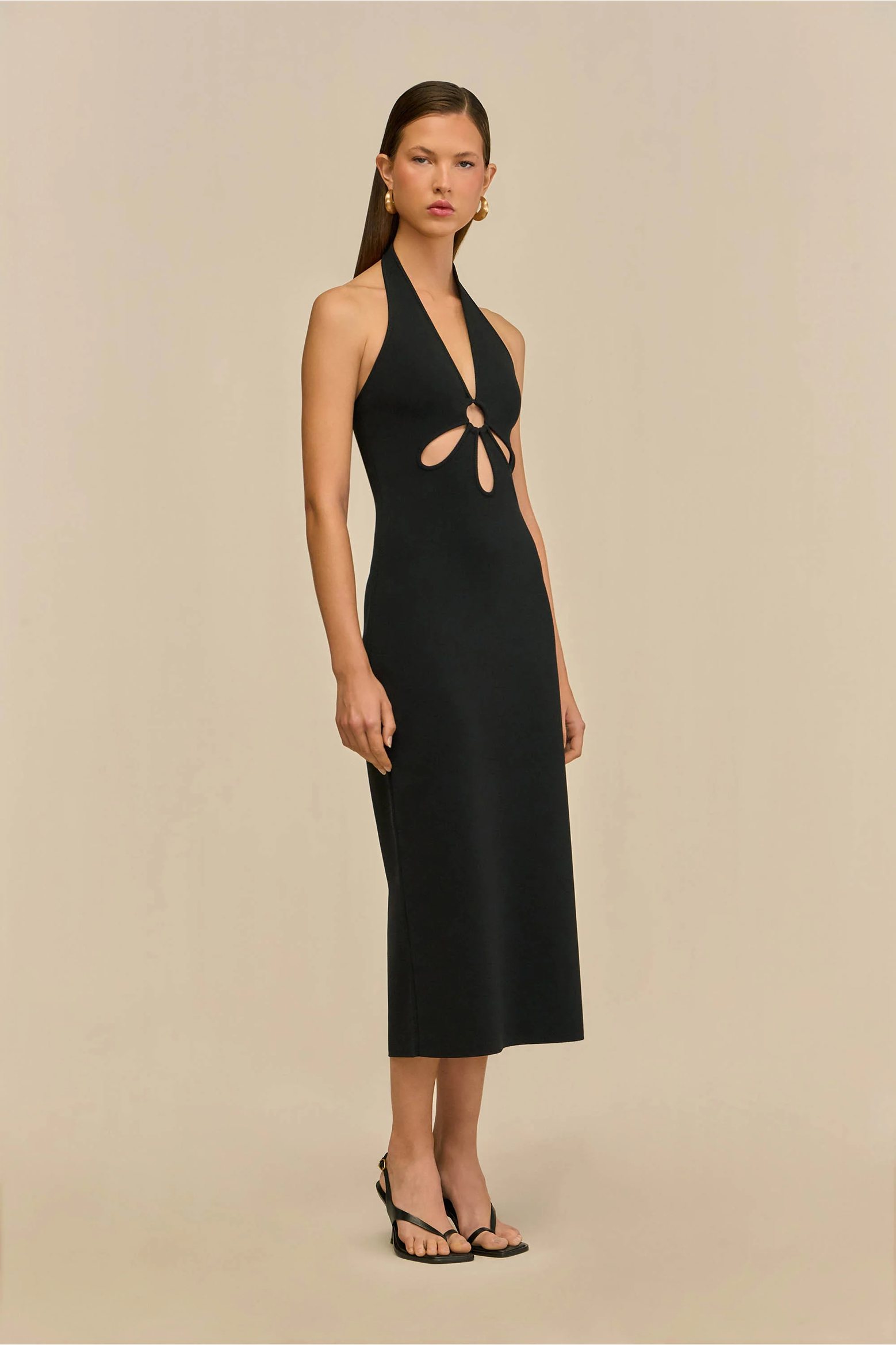 CULT GAIA VINNA DRESS IN BLACK | THE NEW TREND