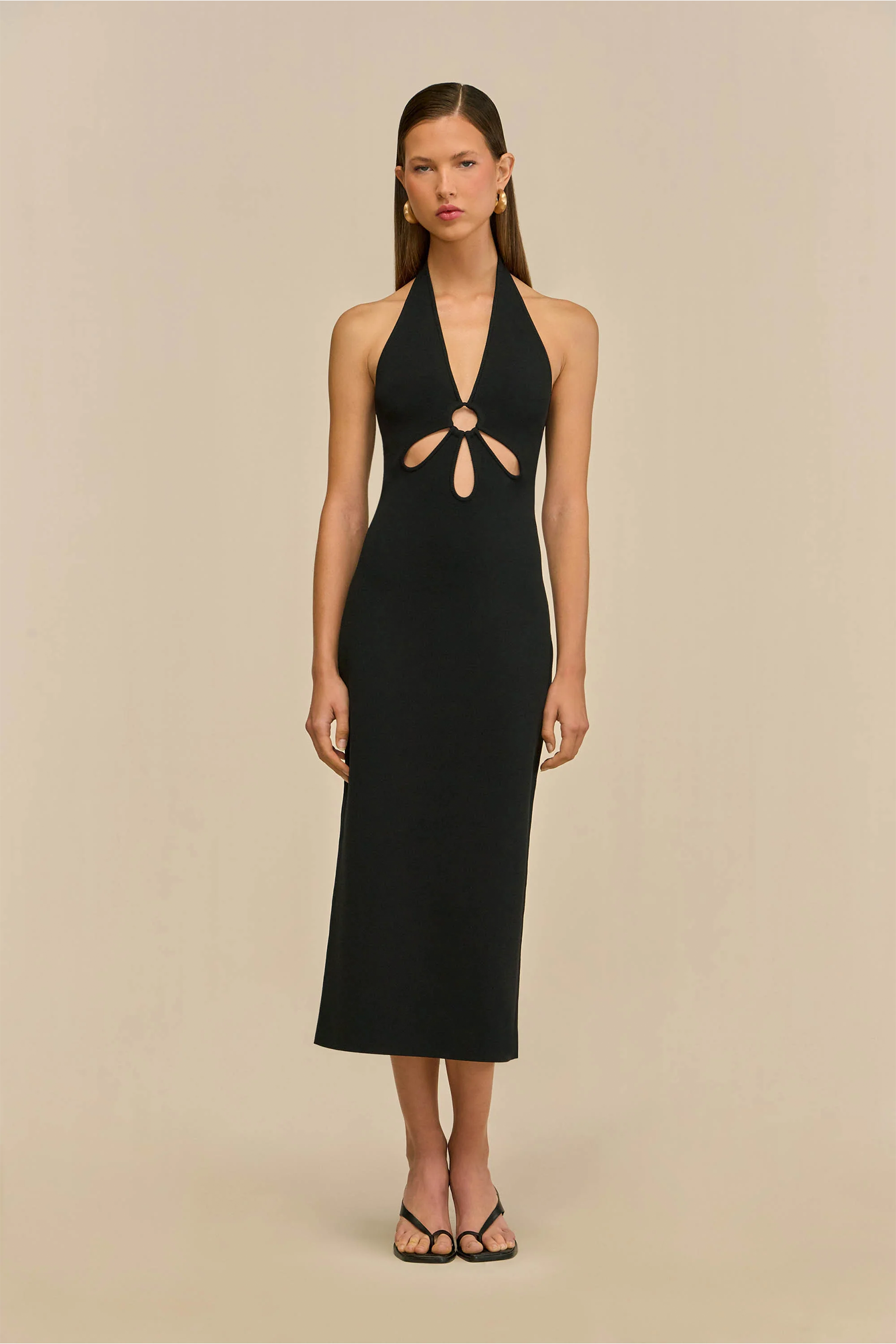 CULT GAIA VINNA DRESS IN BLACK | THE NEW TREND