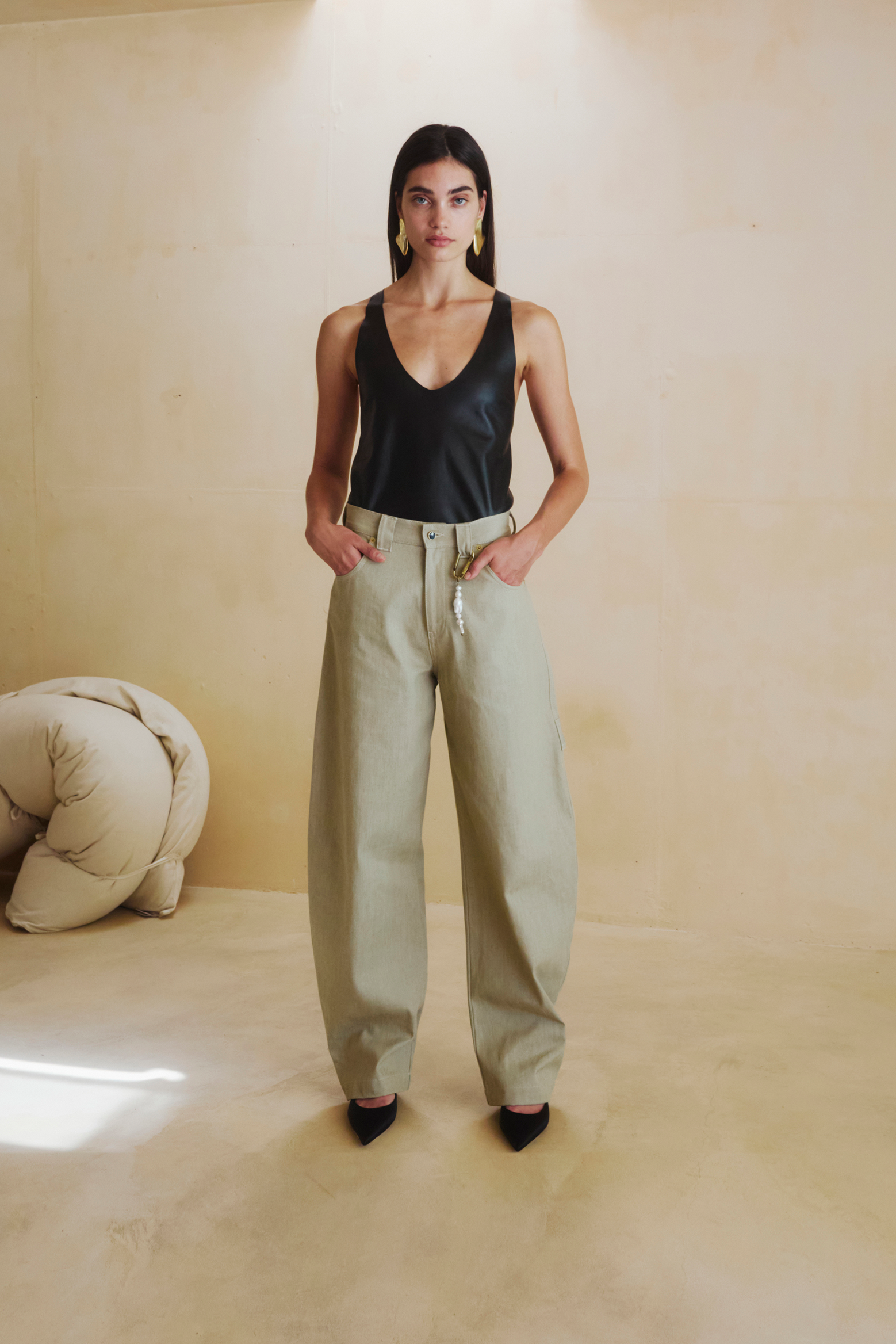 DARKPARK AUDREY - BARREL LEG CARPENTER PANTS | THE NEW TREND