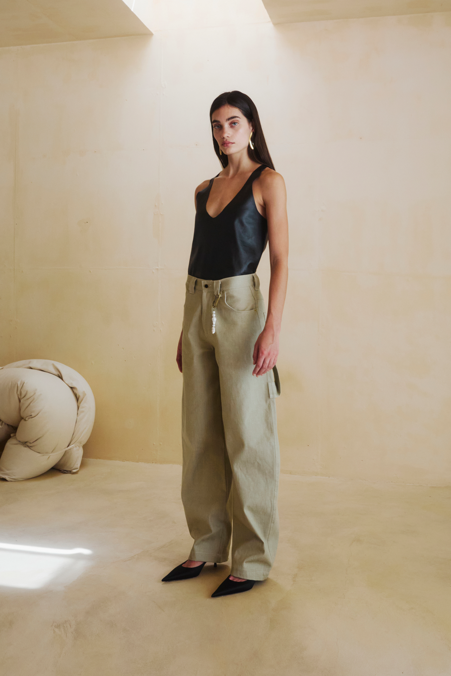 DARKPARK AUDREY - BARREL LEG CARPENTER PANTS | THE NEW TREND