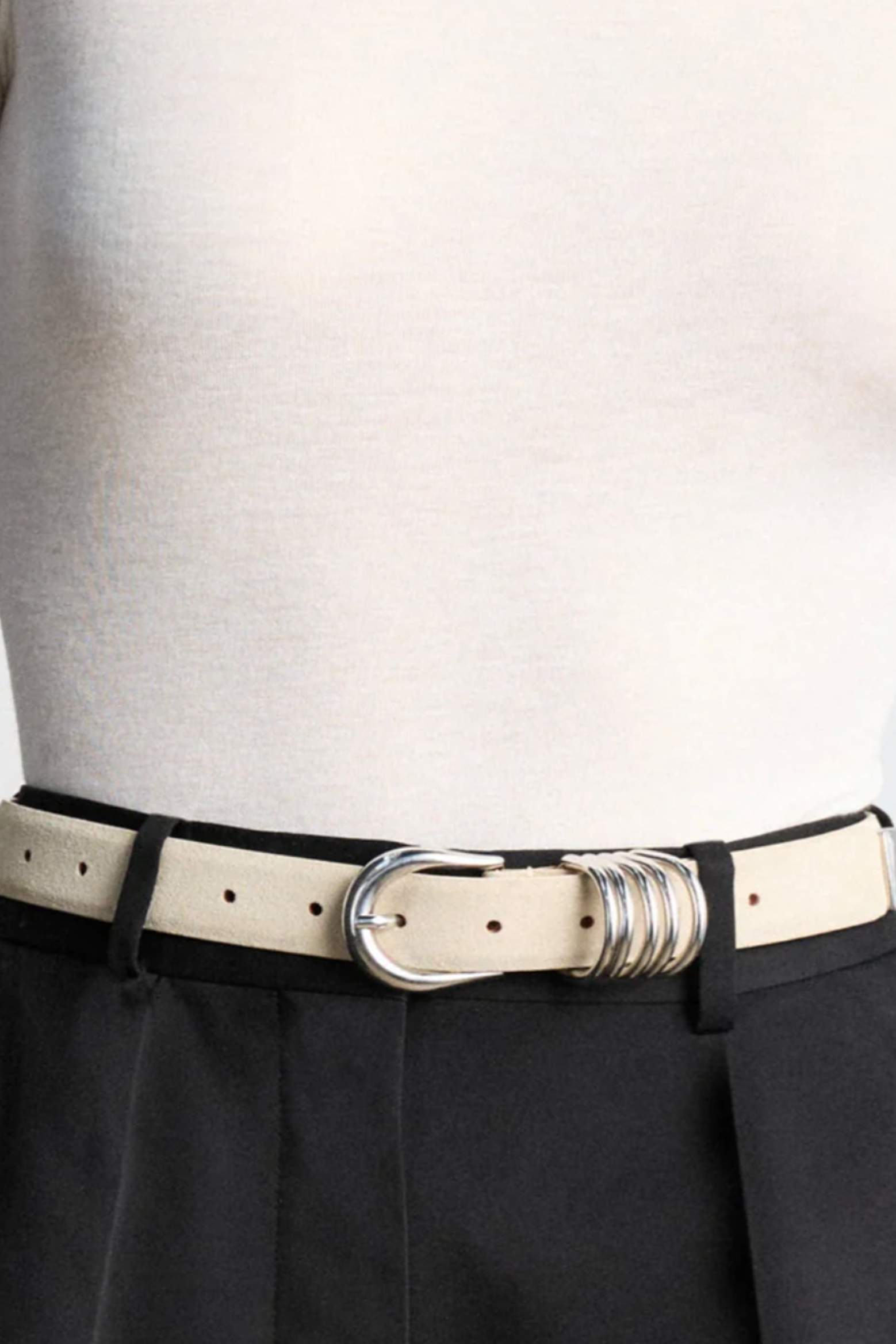 HOLLYHOCK SUEDE BELT