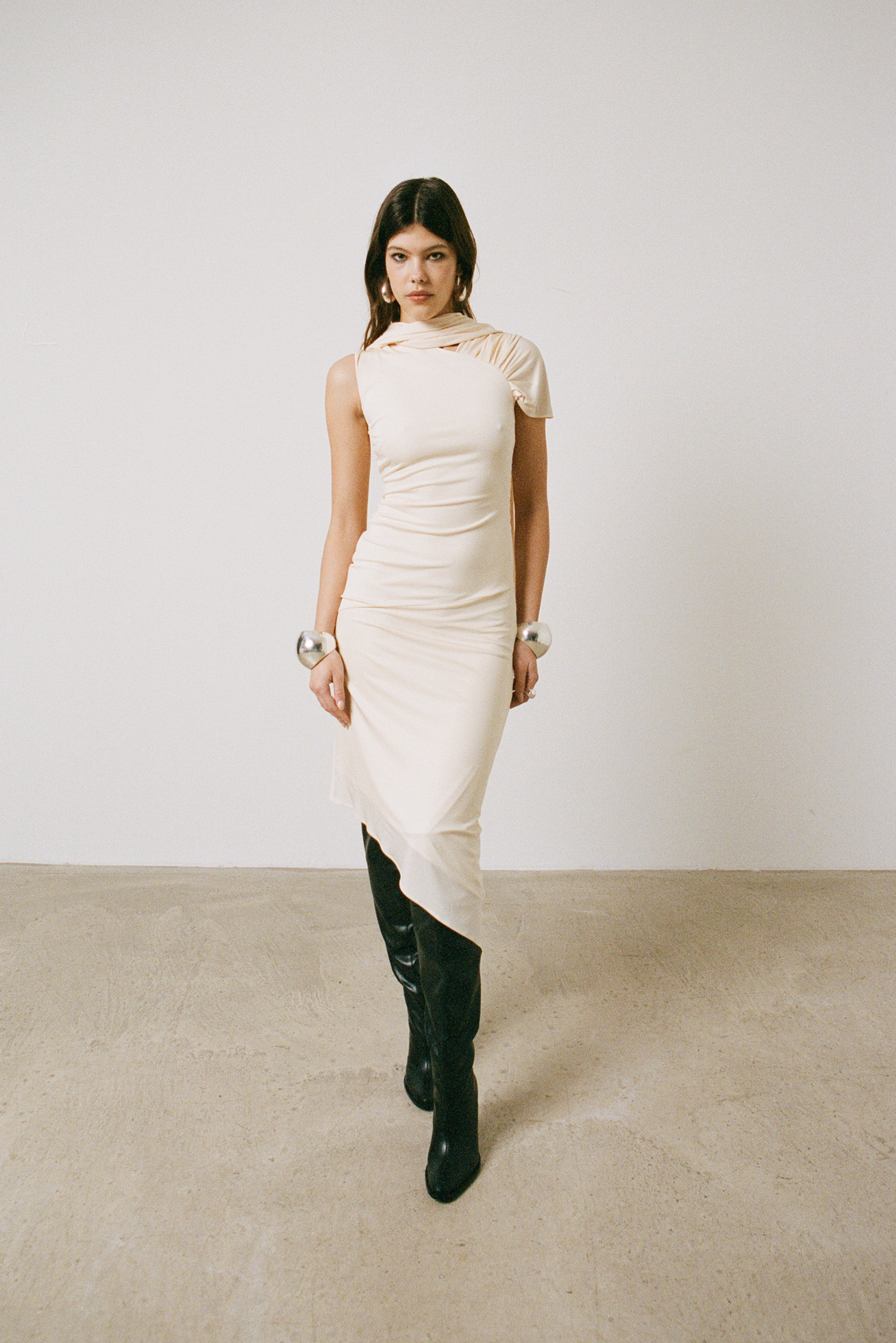 BRUBU MIDI DRESS