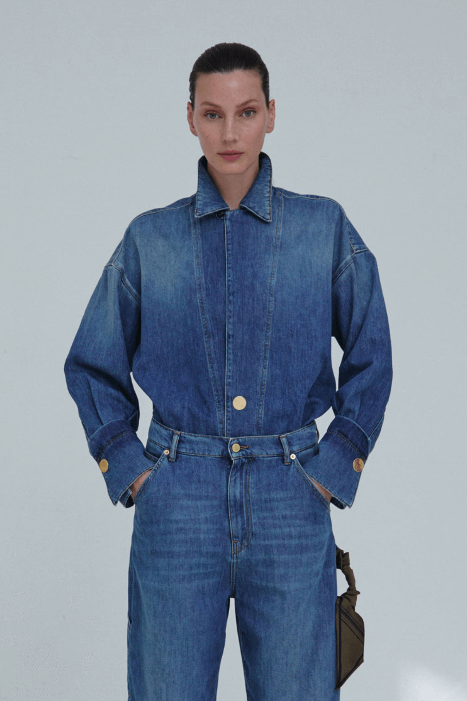 DARKPARK JODIE TUNIC STYLE TENCEL SHIRT | THE NEW TREND