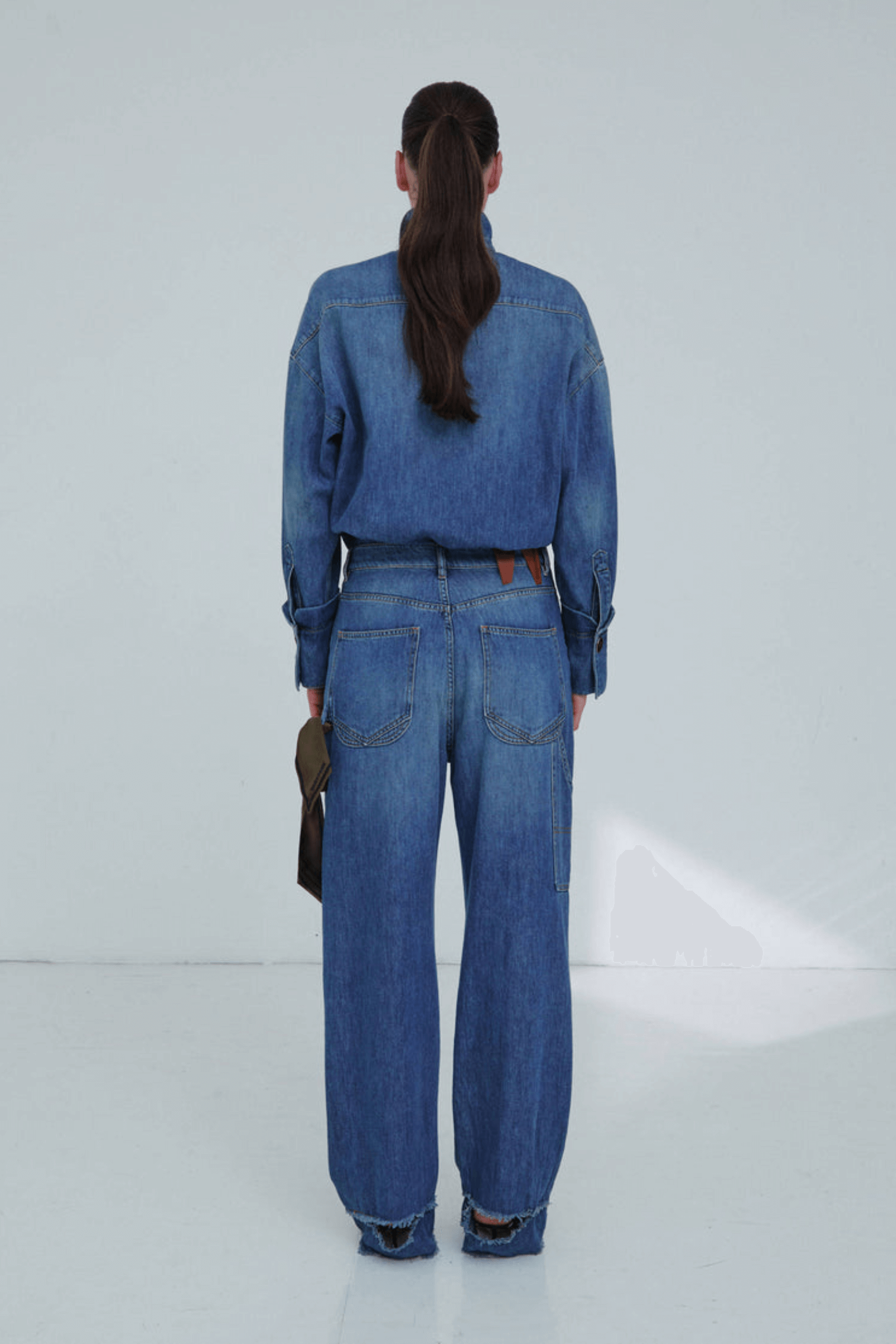 DARKPARK JODIE TUNIC STYLE TENCEL SHIRT | THE NEW TREND