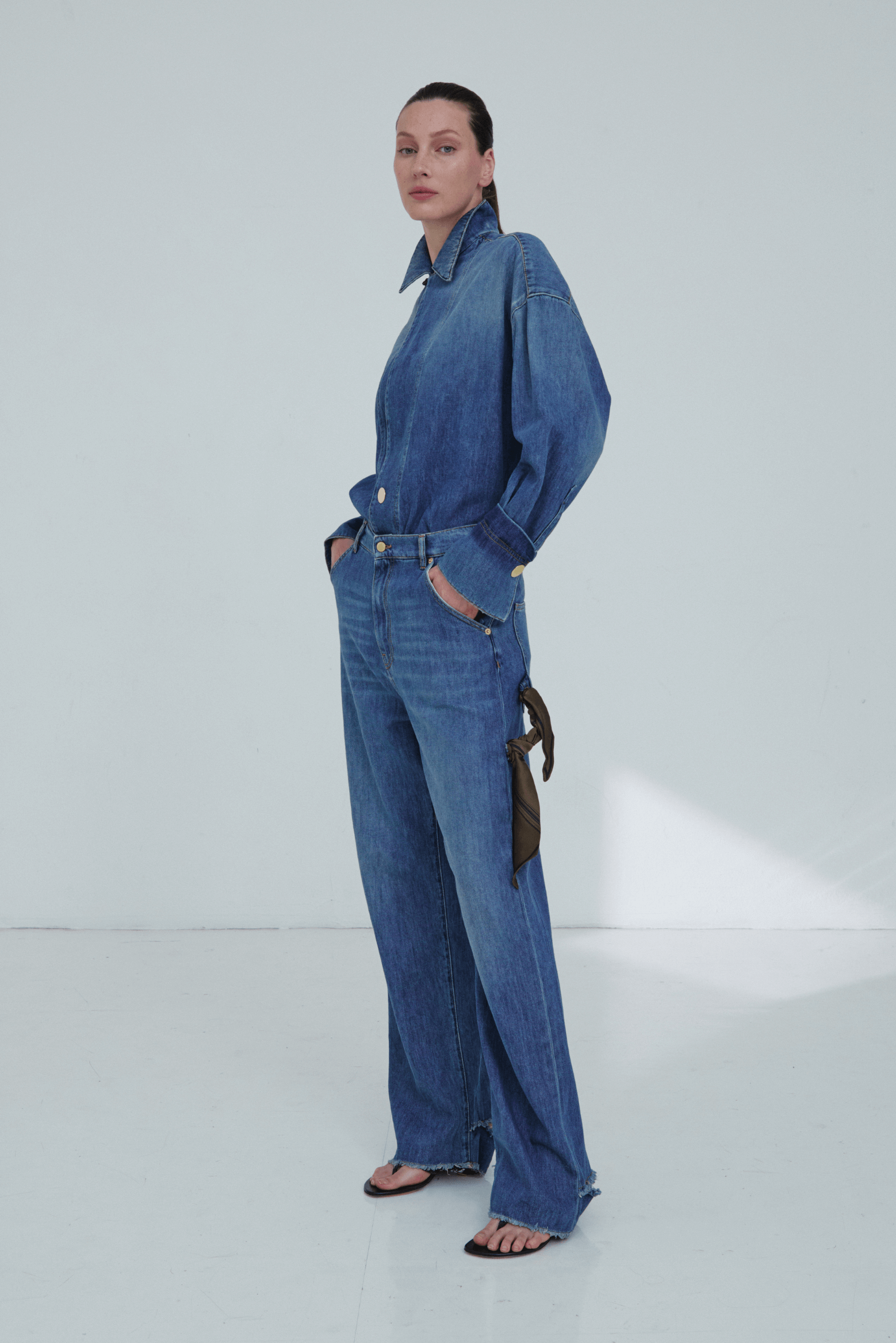 DARKPARK LISA LOOSE FIT CARPENTER TENCEL DENIM | THE NEW TREND