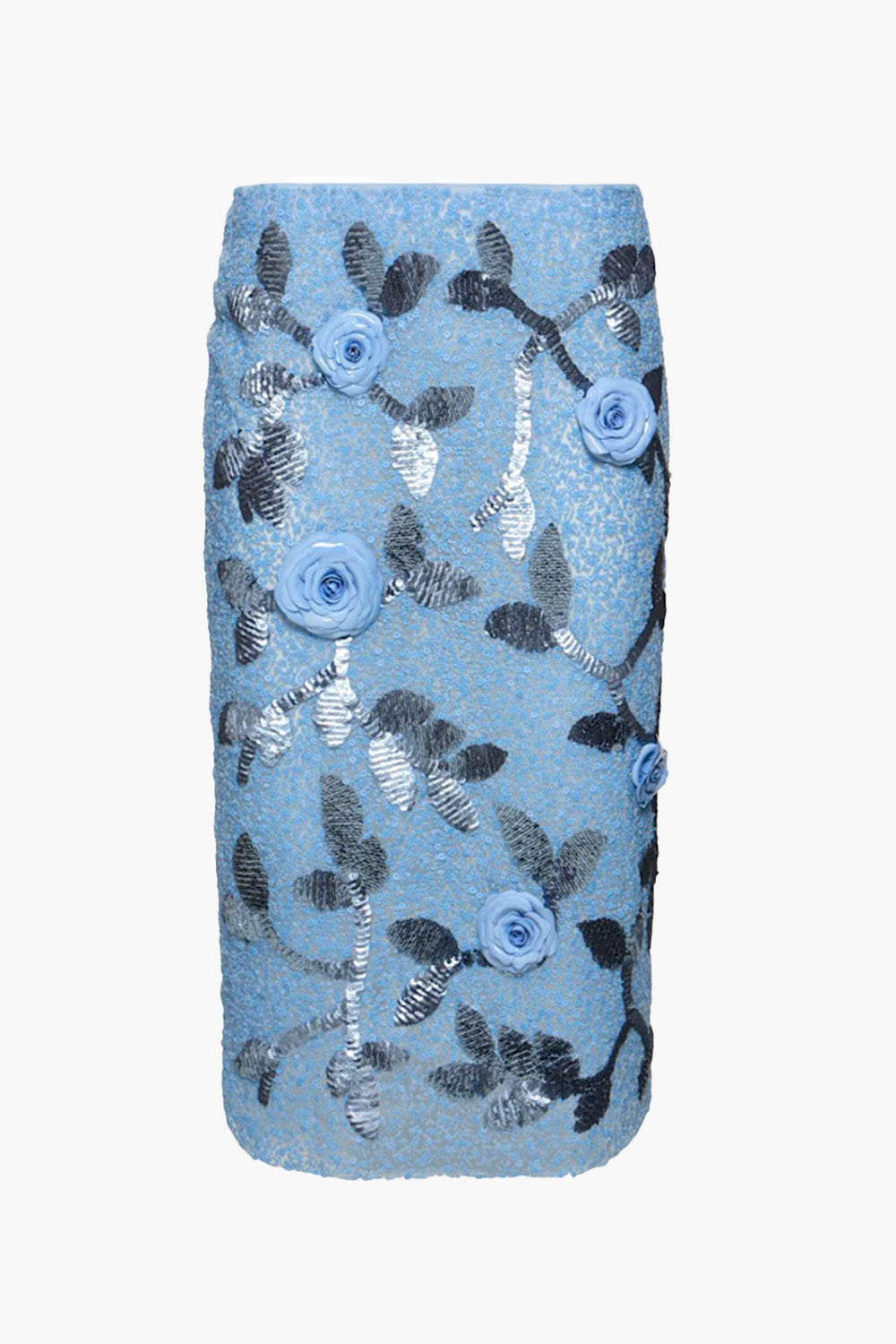 Classic Longuette Skirt from Des Phemmes in Blue from The New Trend