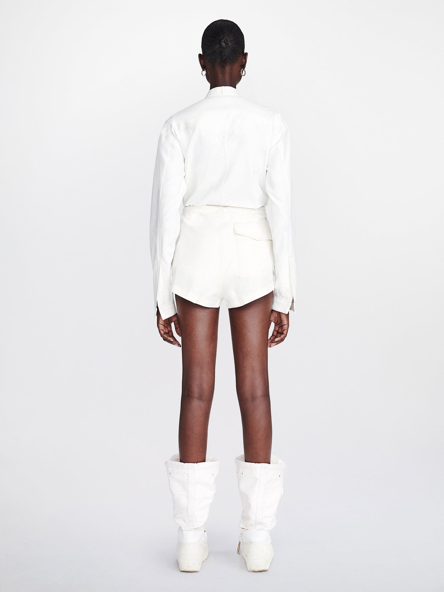 Dion Lee Parachute Short in Ivory available at The New Trend Australia