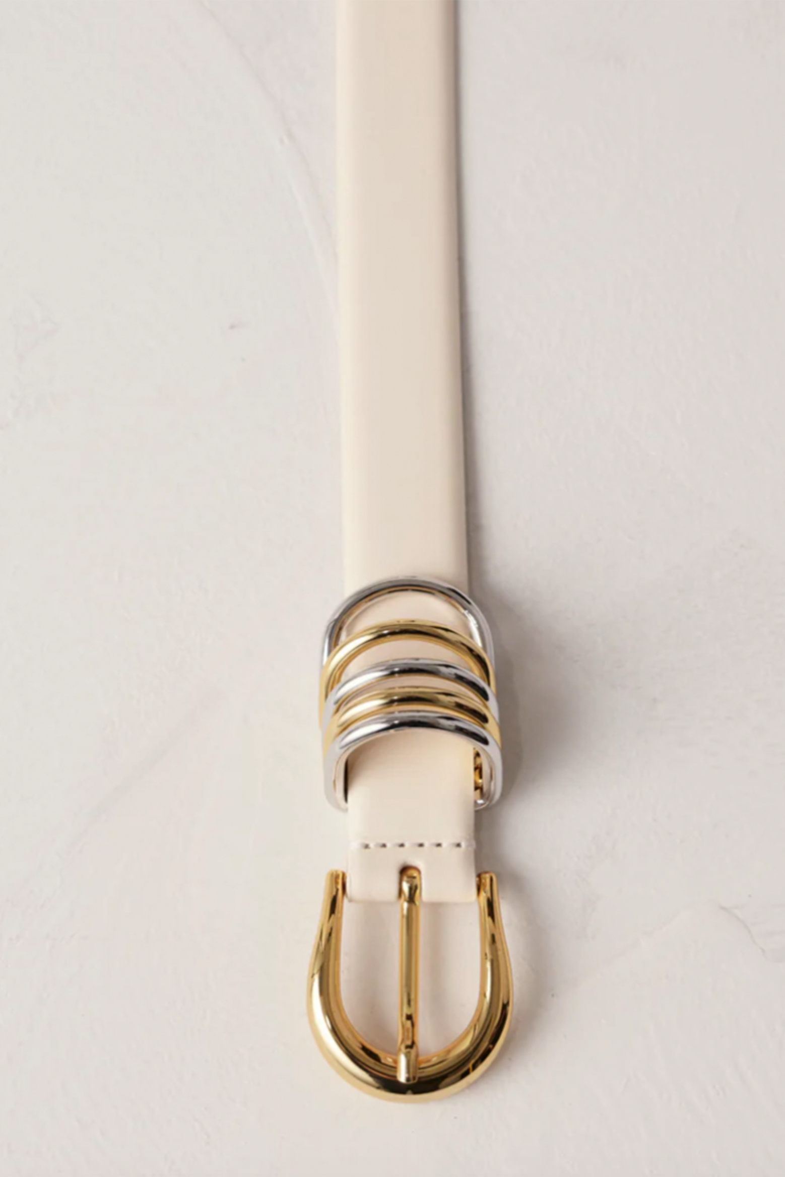 DÉHANCHE HOLLYHOCK MIXED METAL BELT | THE NEW TREND