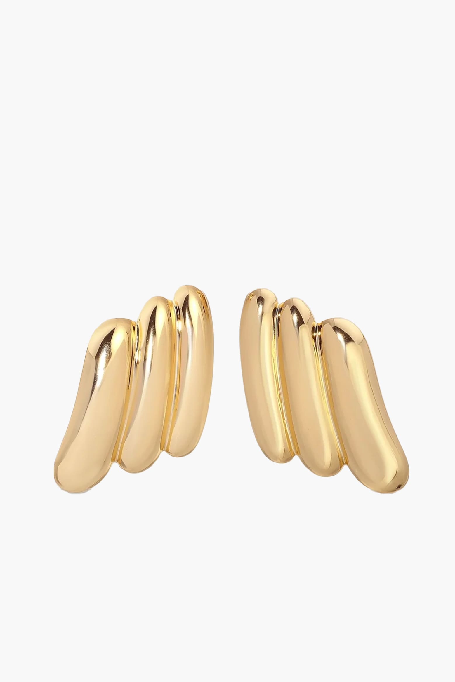 ÉCLATANT Empress Earring in Gold available at The New Trend Australia.