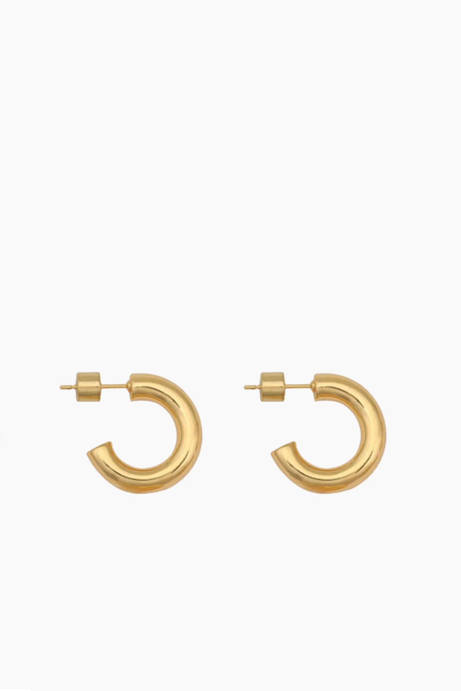 ÈCLATANT Petite Hoop in Gold available at The New Trend Australia.
