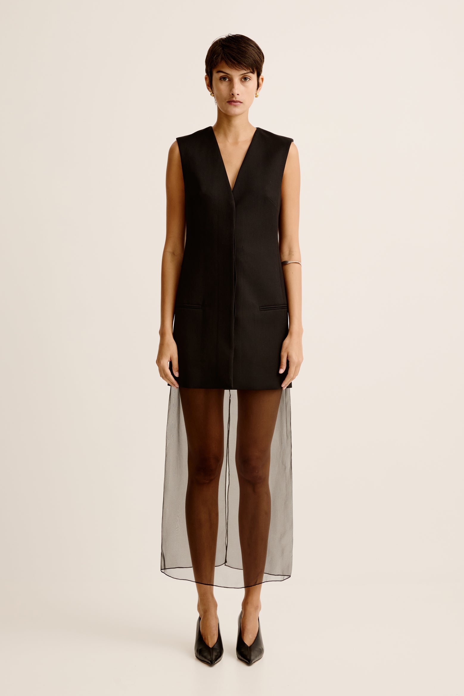 The Esse Aire Column Skirt in Black available at The New Trend Australia