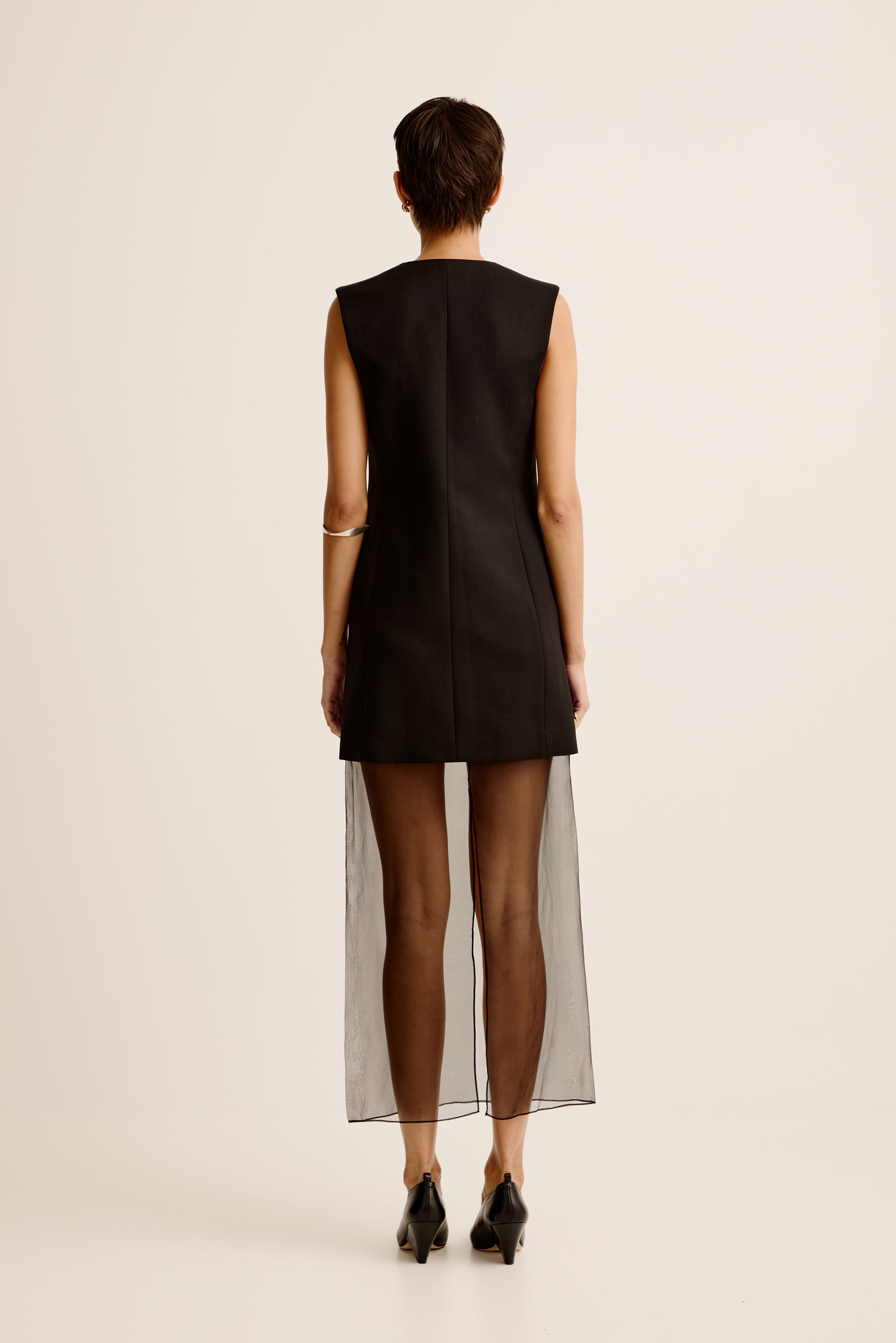 The Esse Aire Column Skirt in Black available at The New Trend Australia