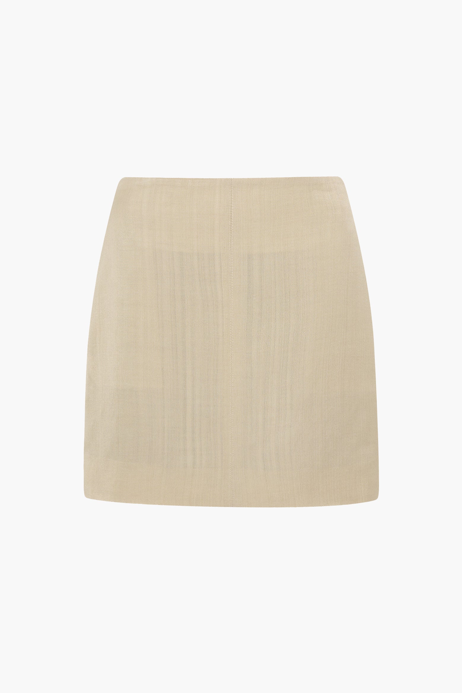 The Esse Lessi Mini Skirt in Almond available at The New Trend Australia