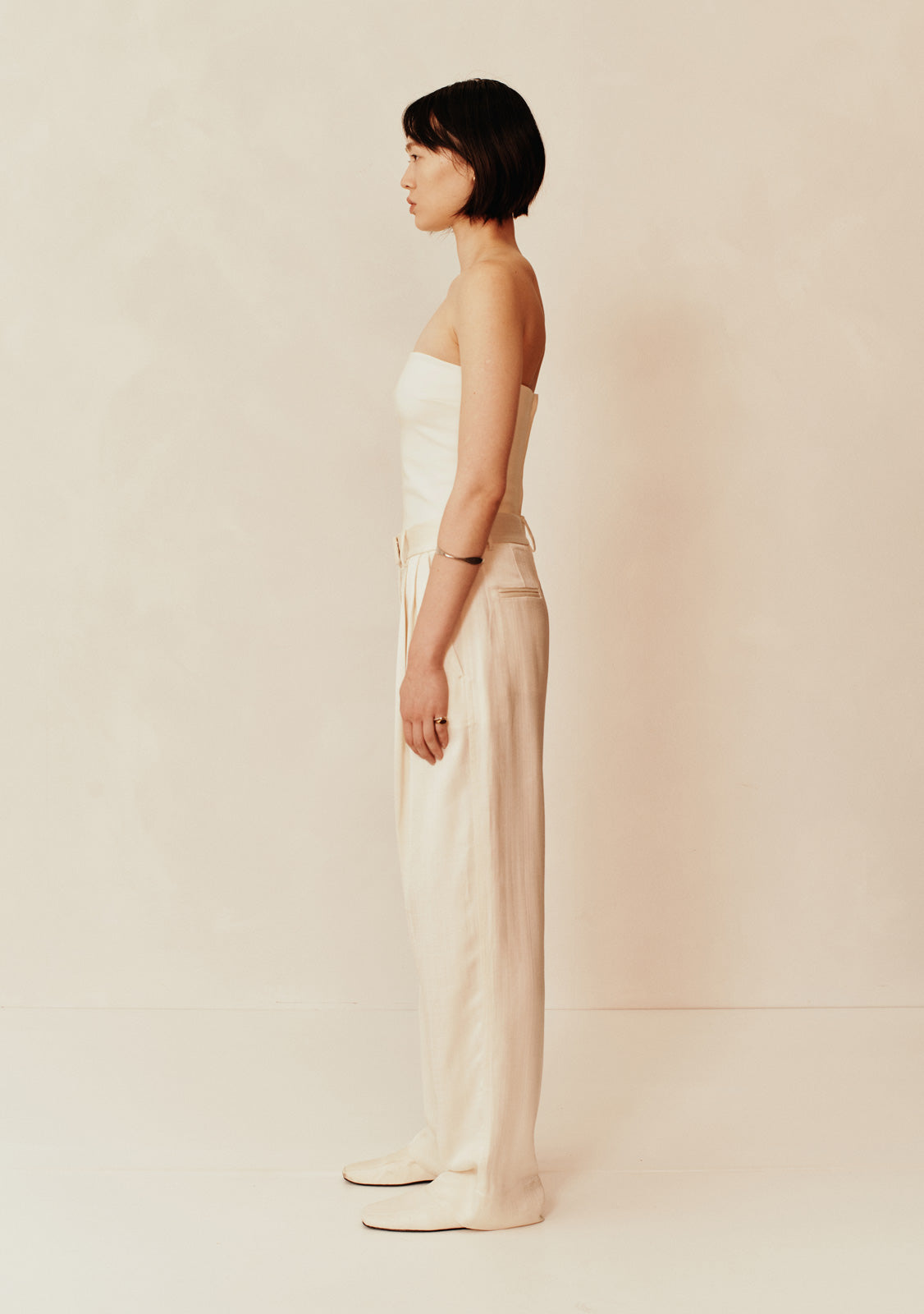 Esse Strapless Top in Crema available at TNT The New Trend Australia.