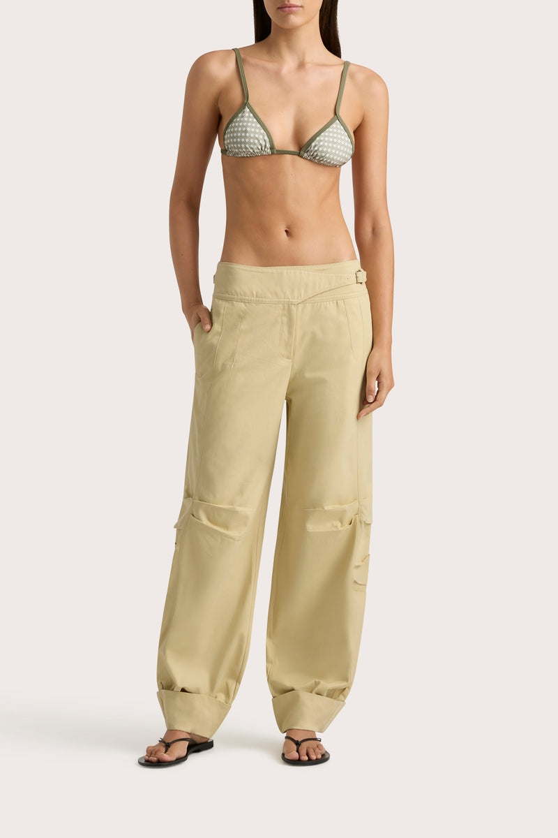 FAITHFULL THE BRAND Calais Pant in Pear available at The New Trend