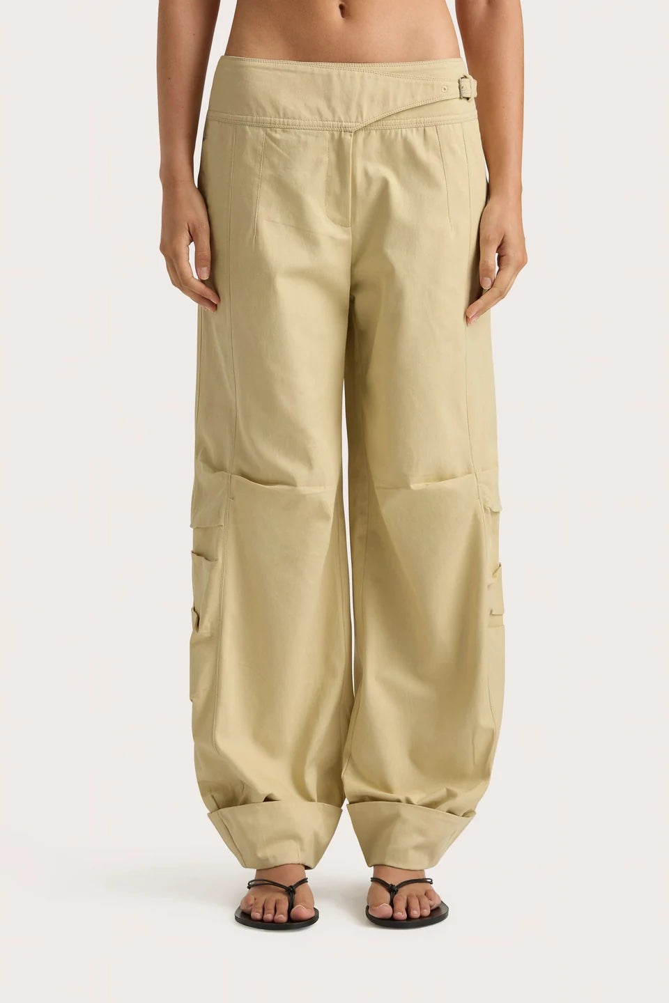 FAITHFULL THE BRAND Calais Pant in Pear available at The New Trend