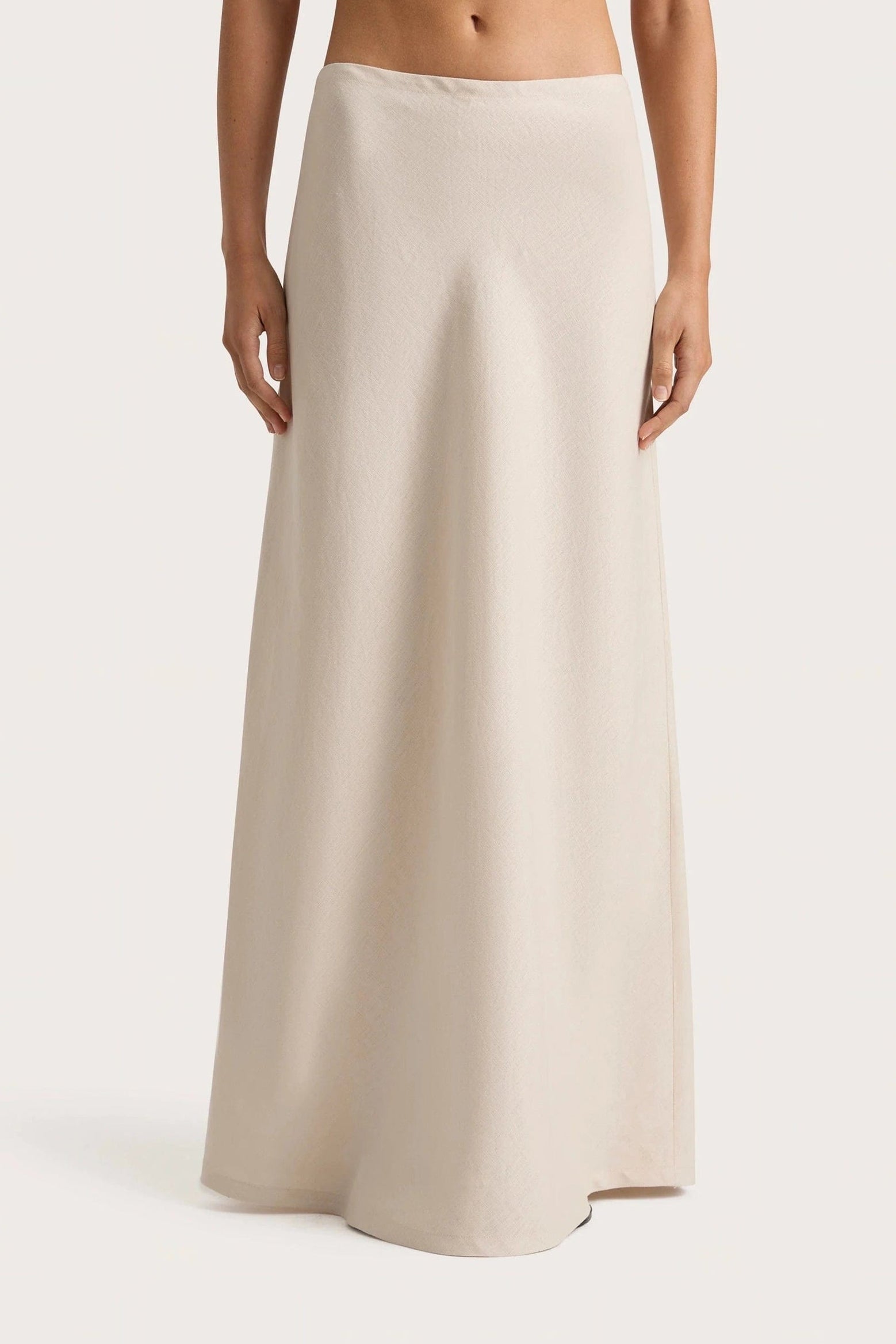 The Faithfull the Brand Antibes Maxi Skirt in Sand available at The New Trend Australia