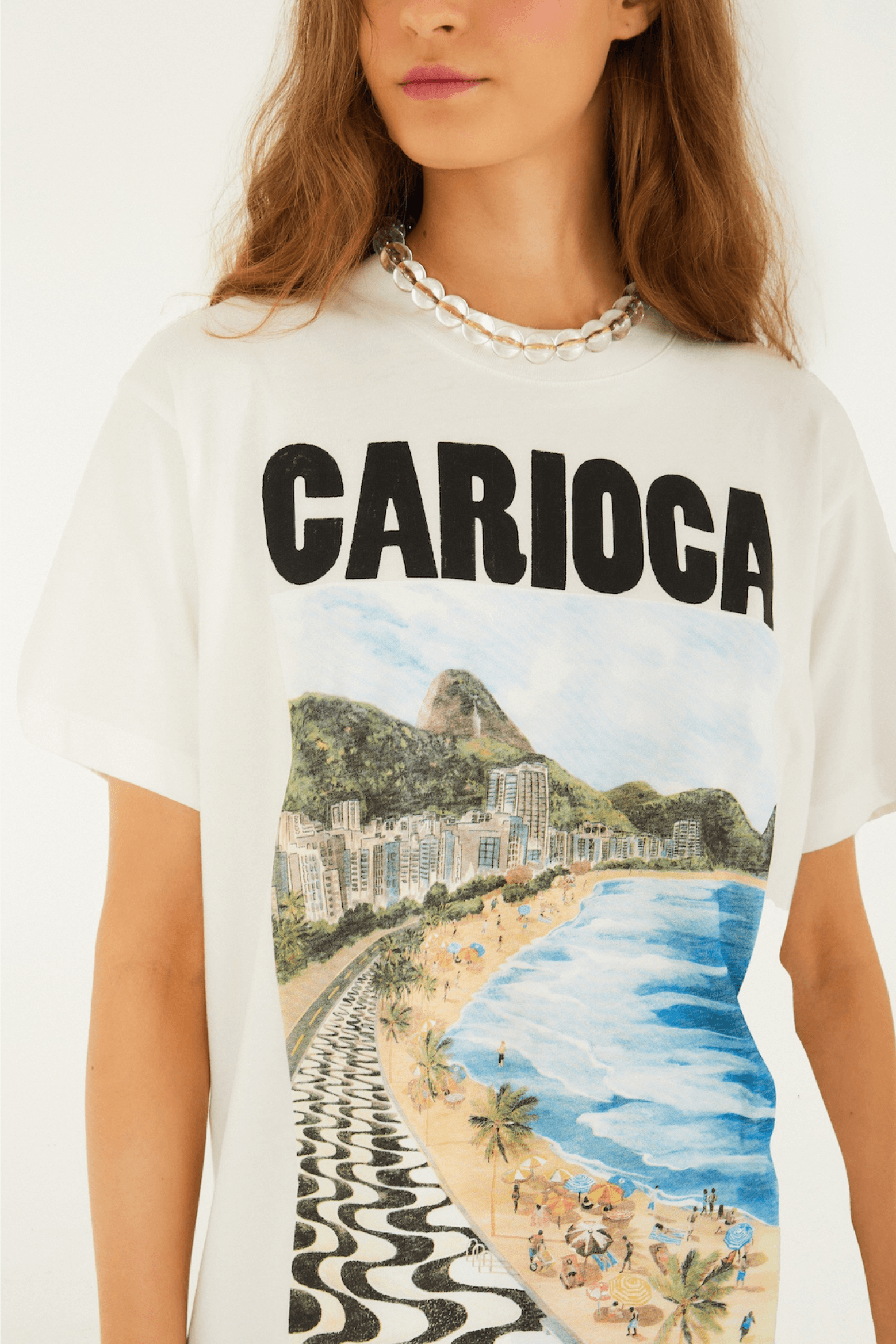 FARM RIO LANDSCAPE CARIOCA RELAXED T-SHIRT | THE NEW TREND