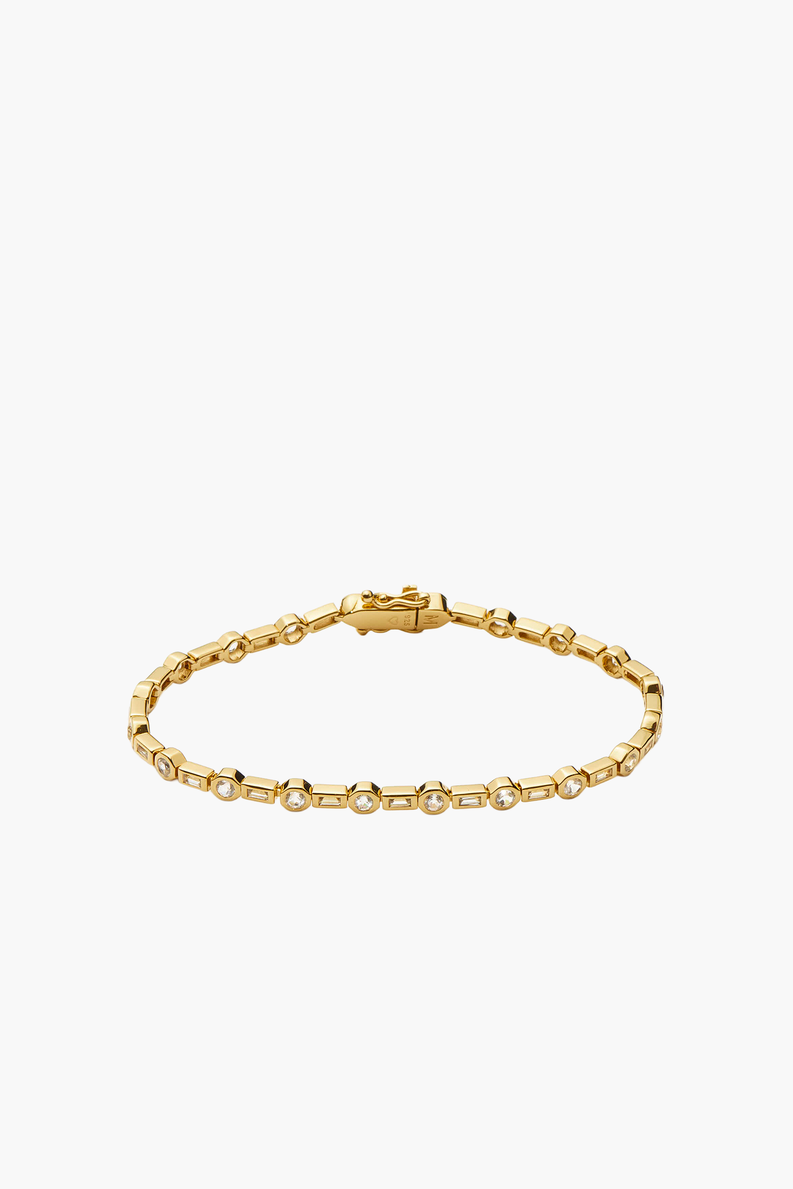 MISSOMA LUCY WILLIAMS TENNIS BRACELET IN GOLD | THE NEW TREND