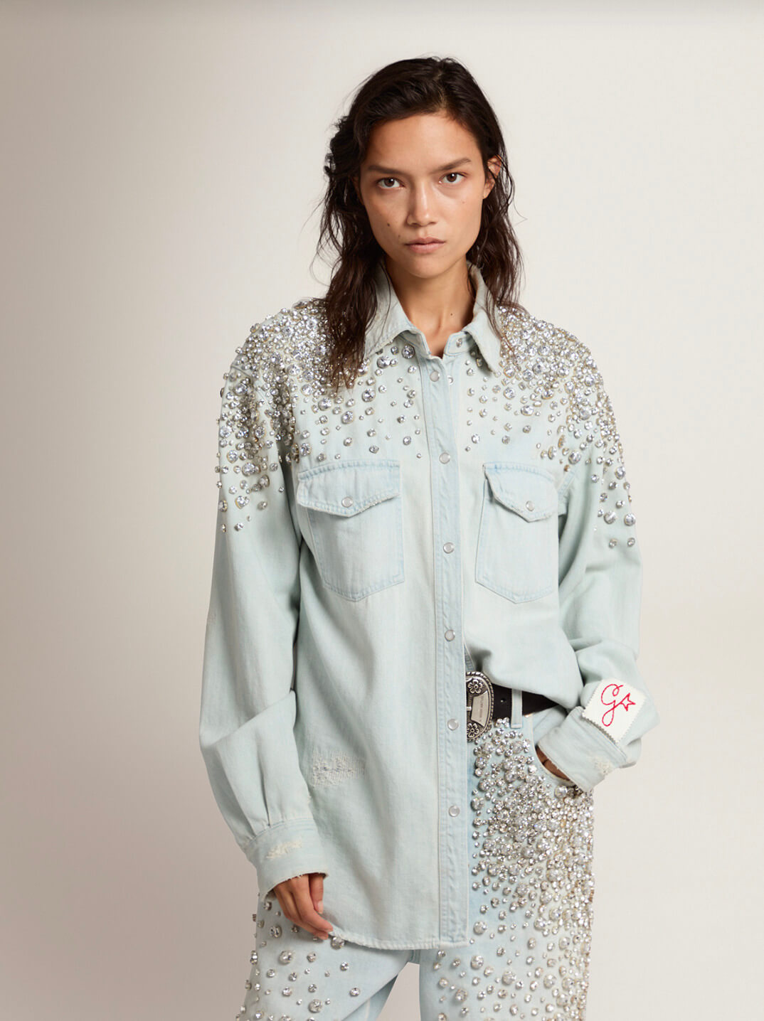 Denim hot sale shirt trend