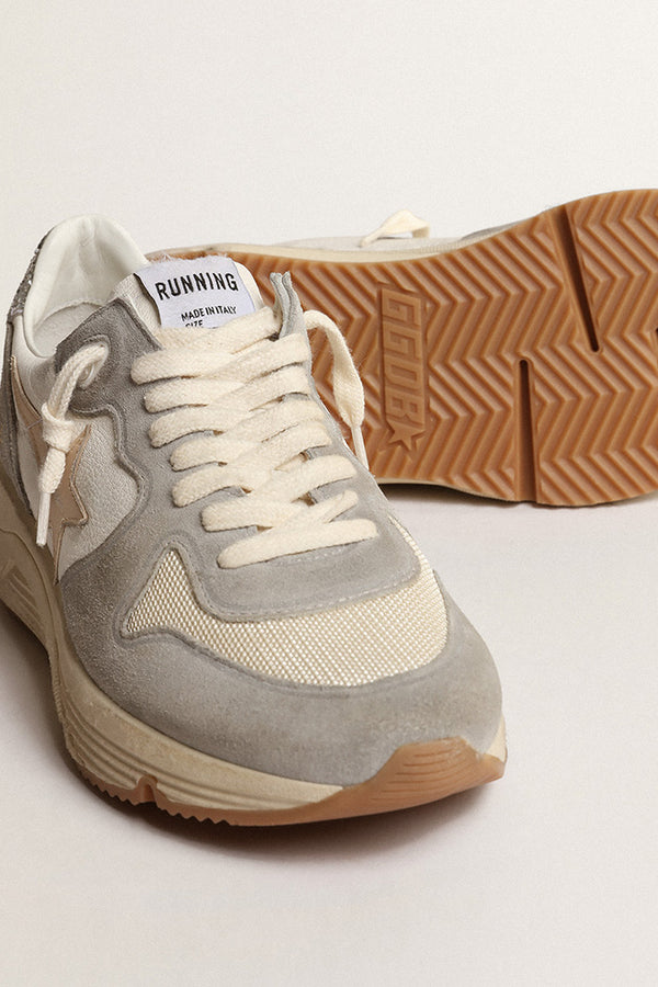 SILVER/WHITE/CREAM/SMOKE GREY EU 36