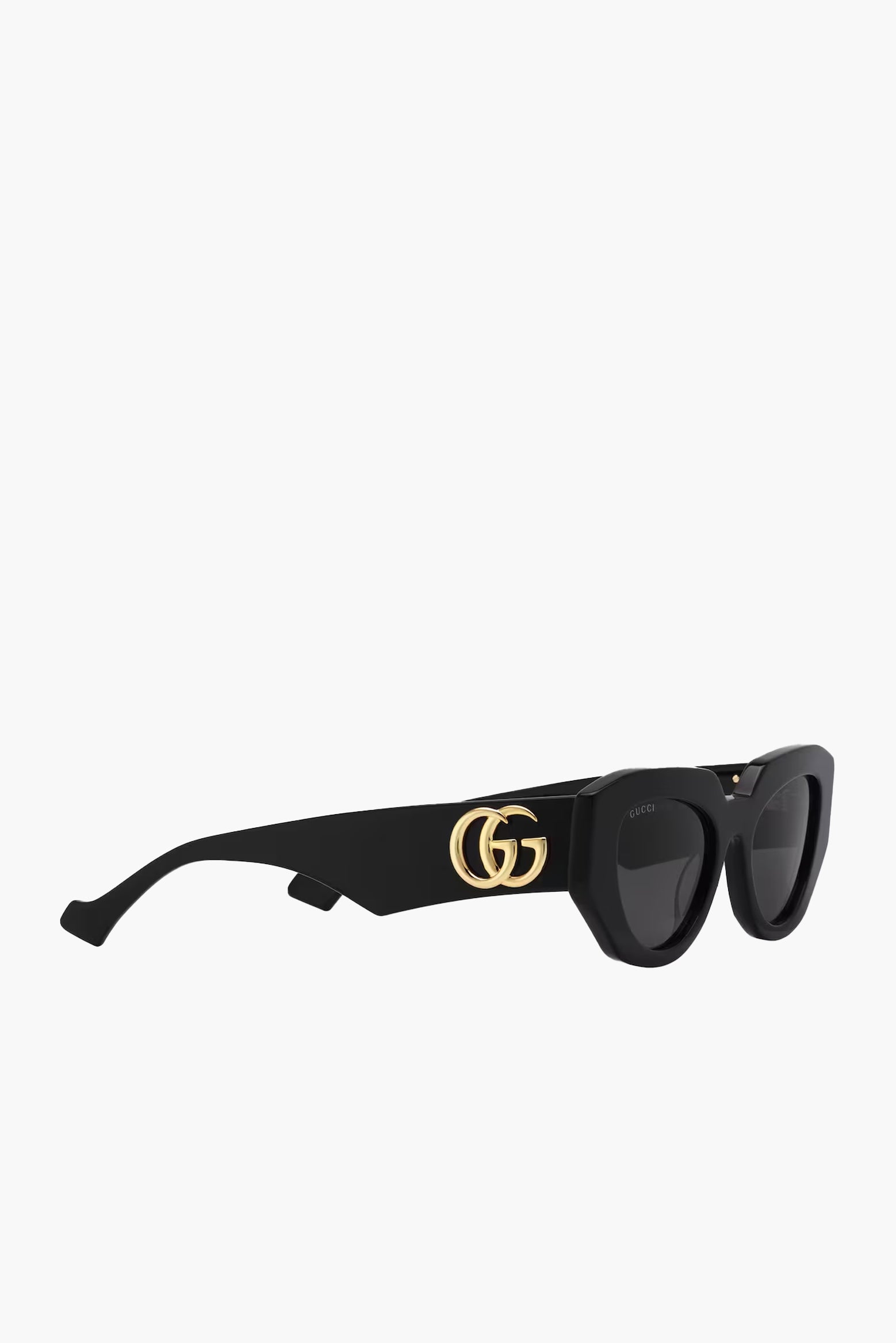 Gucci Geometric Frame Sunglasses in Black available at The New Trend Australia.