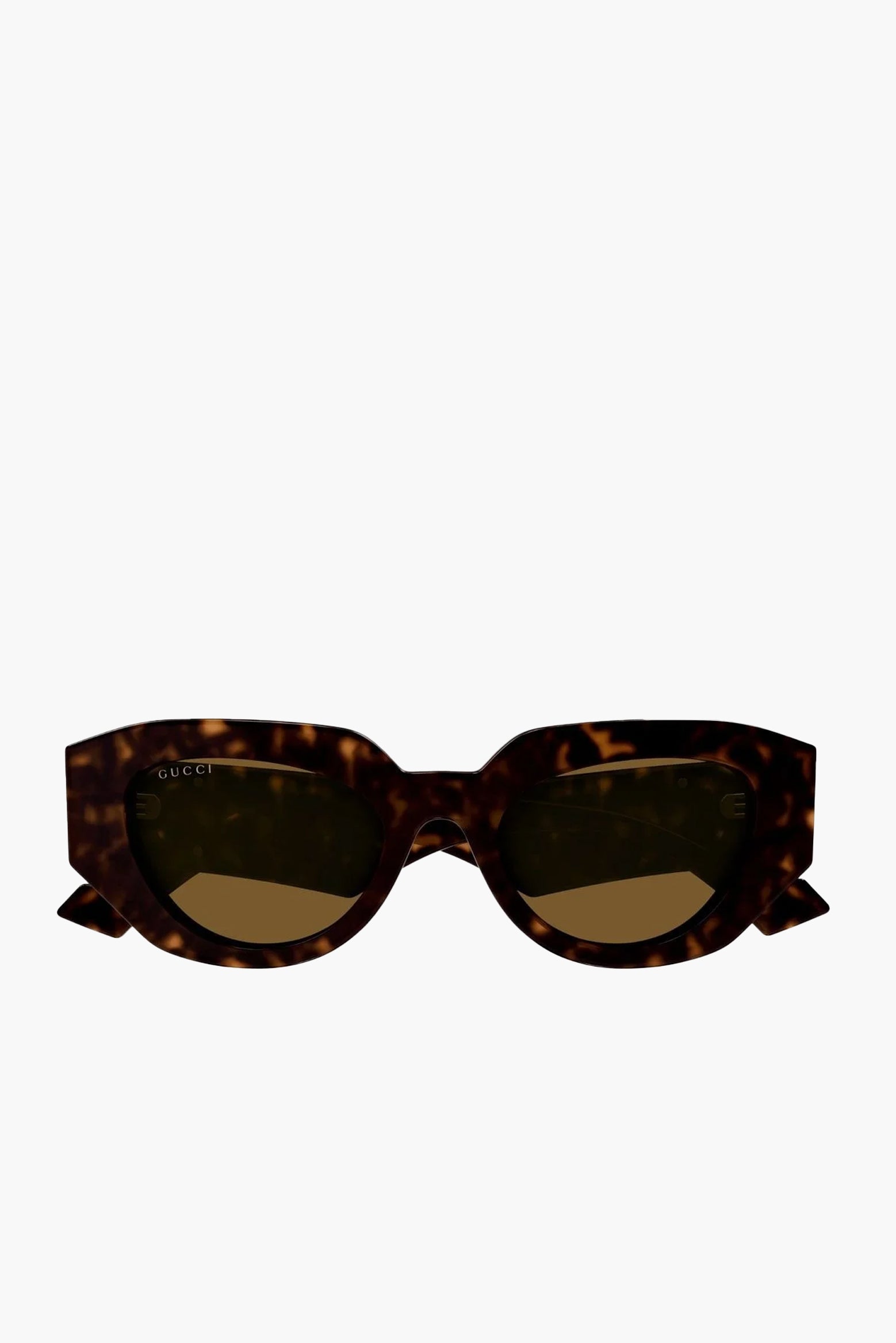 Gucci cat clearance eye sunglasses tortoise