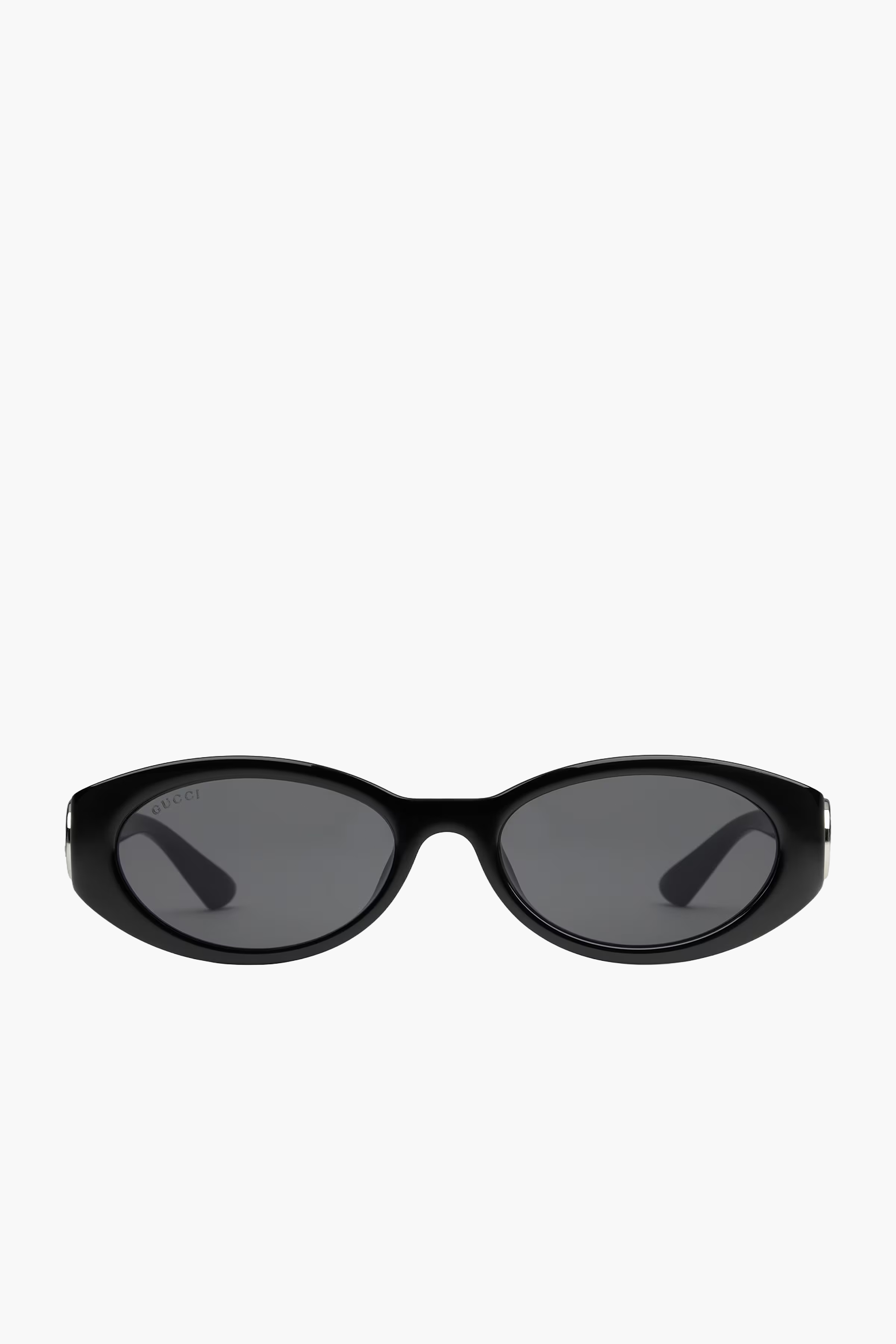 GUCCI OVAL FRAME SUNGLASSES IN BLACK | THE NEW TREND