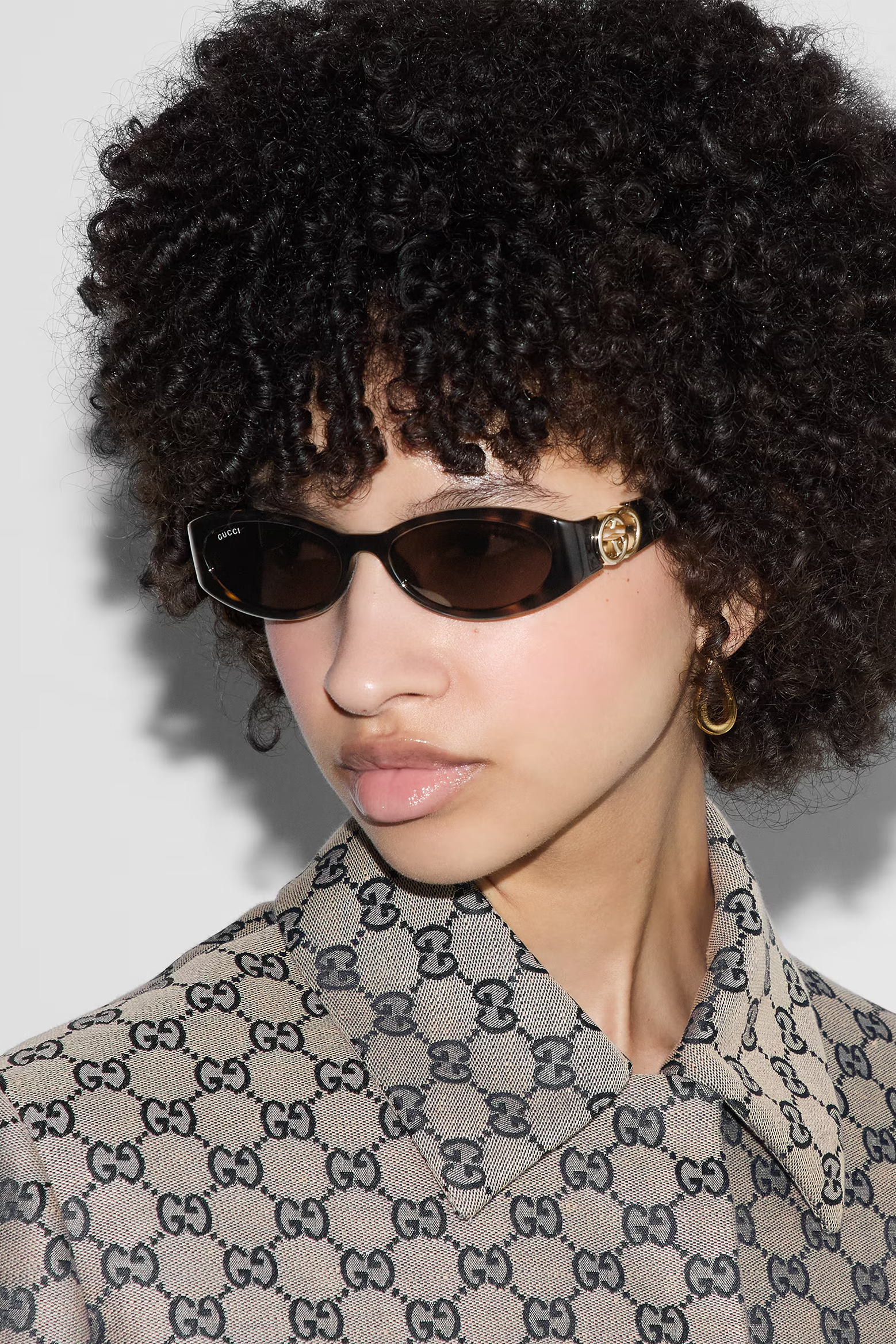 GUCCI OVAL FRAME SUNGLASSES TORTOISE SHELL | THE NEW TREND 