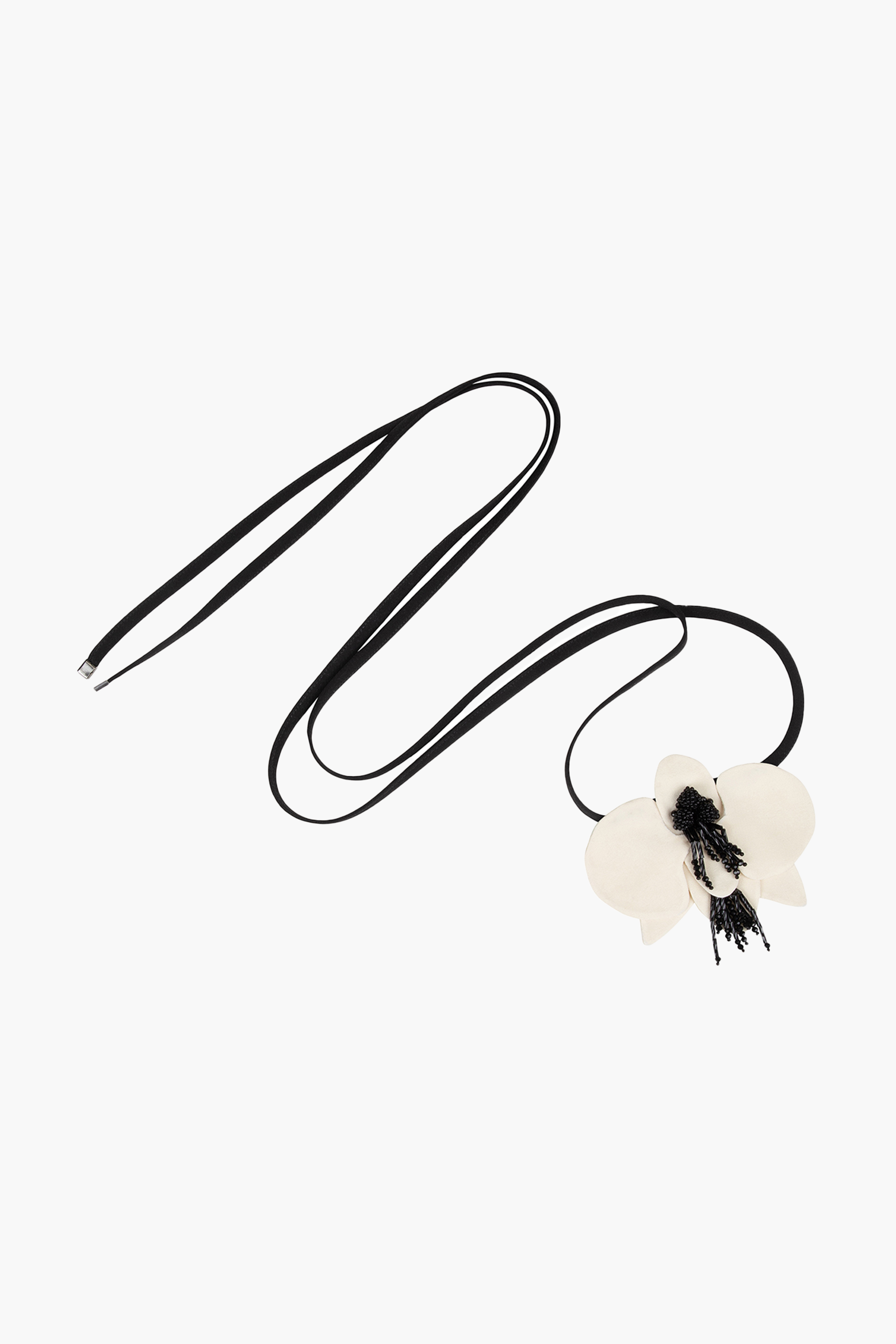 HARRIS TAPPER ORCHID BELT IN IVORY | THE NEW TREND