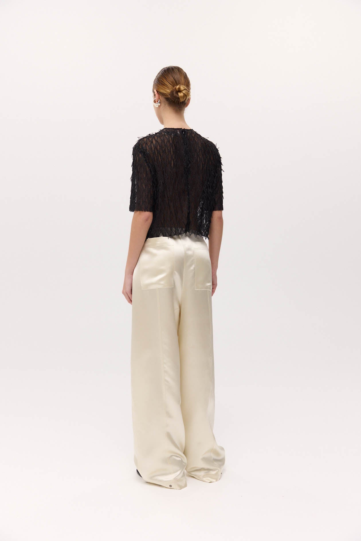 HARRIS TAPPER TANAKA TROUSER IN IVORY | THE NEW TREND